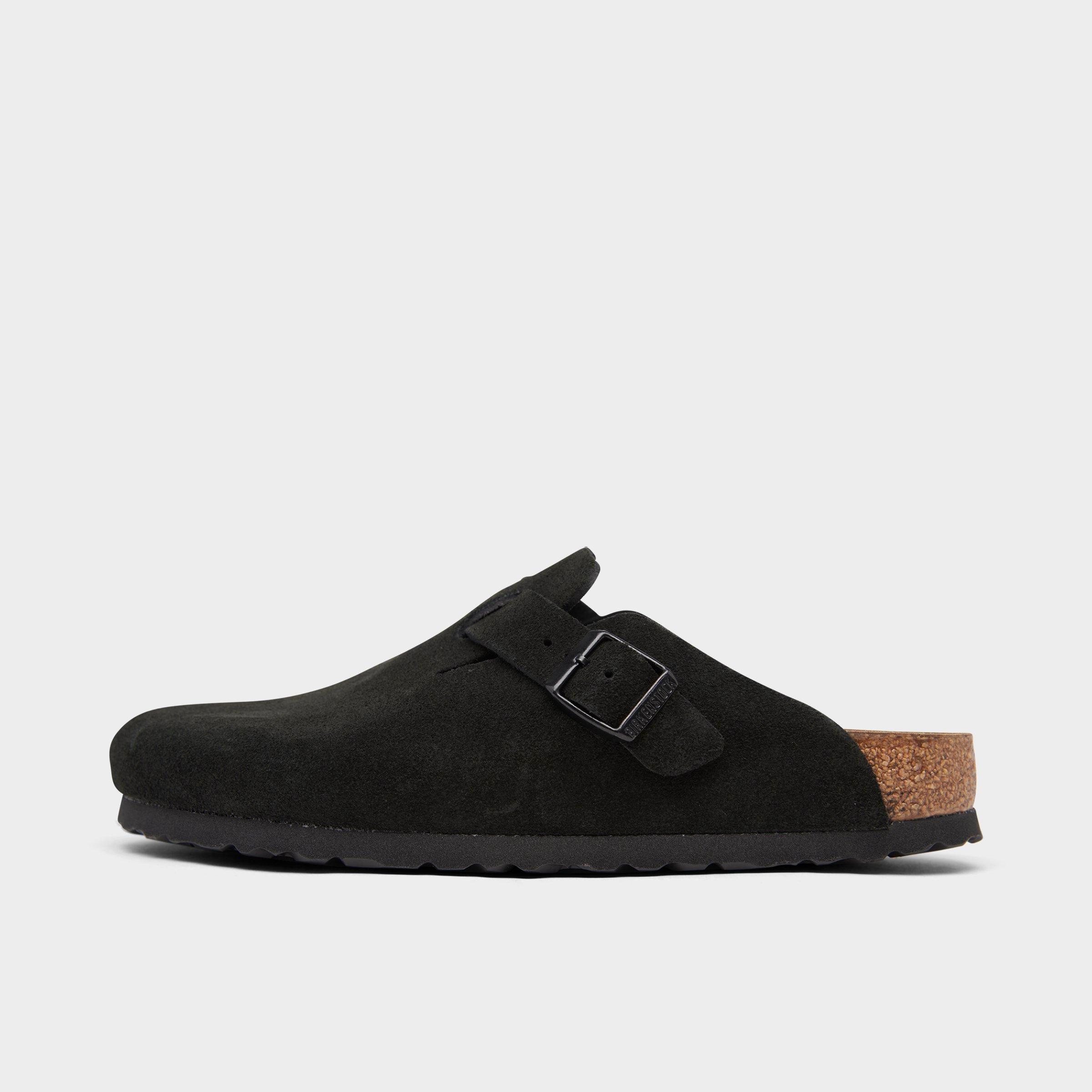 Birkenstock Women's Boston Soft Footbed Clogs in Black Size: 5.0