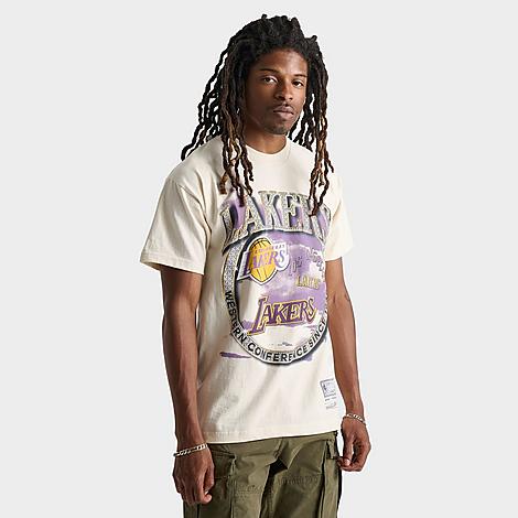Men's Mitchell & Ness Los Angeles Lakers NBA Crown Jewels Graphic T-Shirt