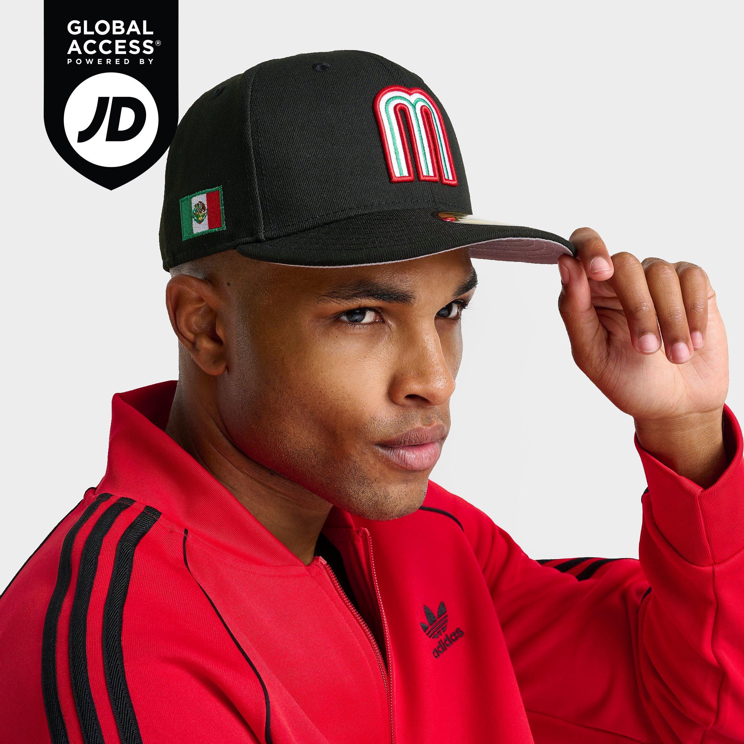 New Era Mexico National Baseball Team 59FIFTY Fitted Hat in Black Size: 7 1/2