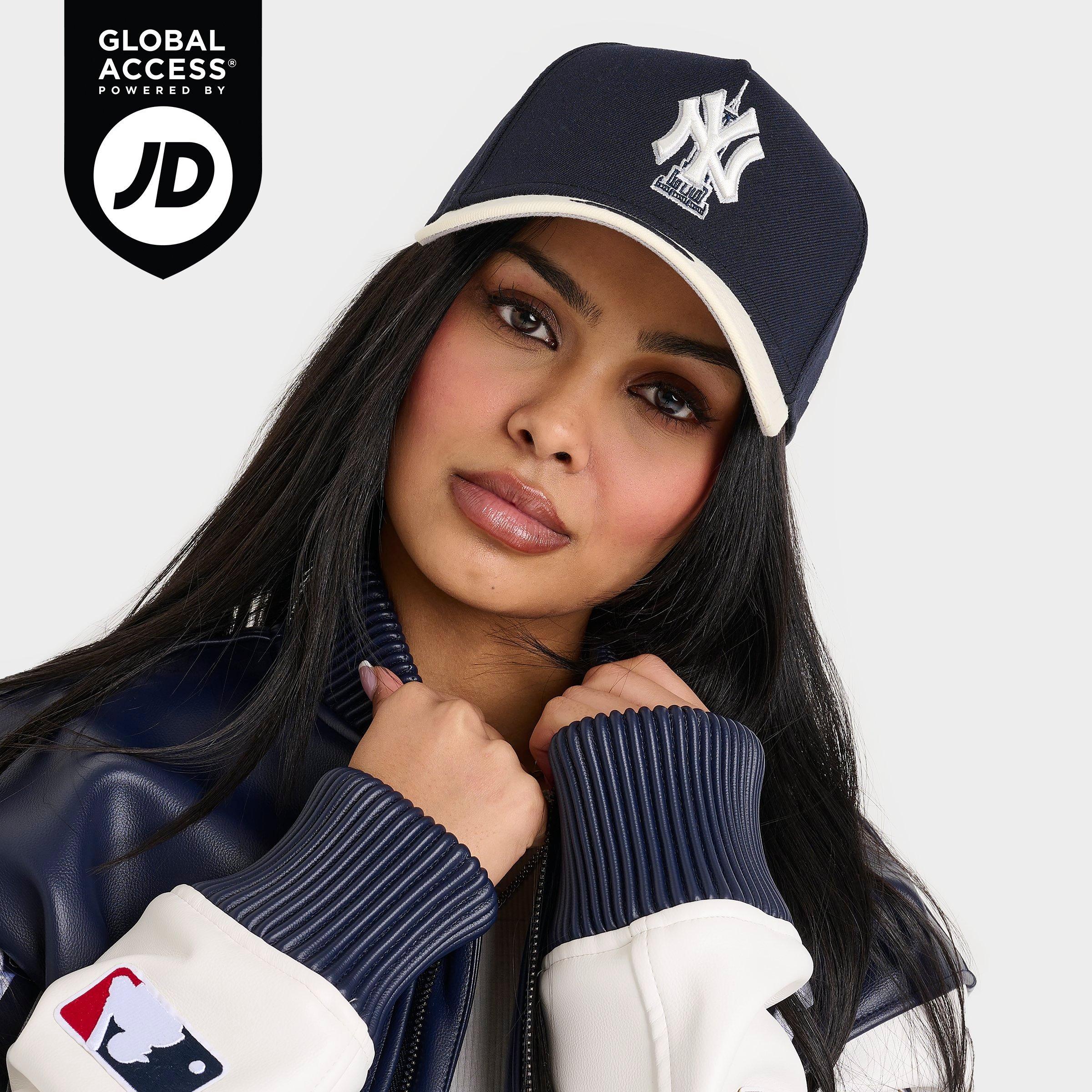 New Era New New York Yankees MLB Empire 9FORTY Snapback Hat in NAVY/CHROME