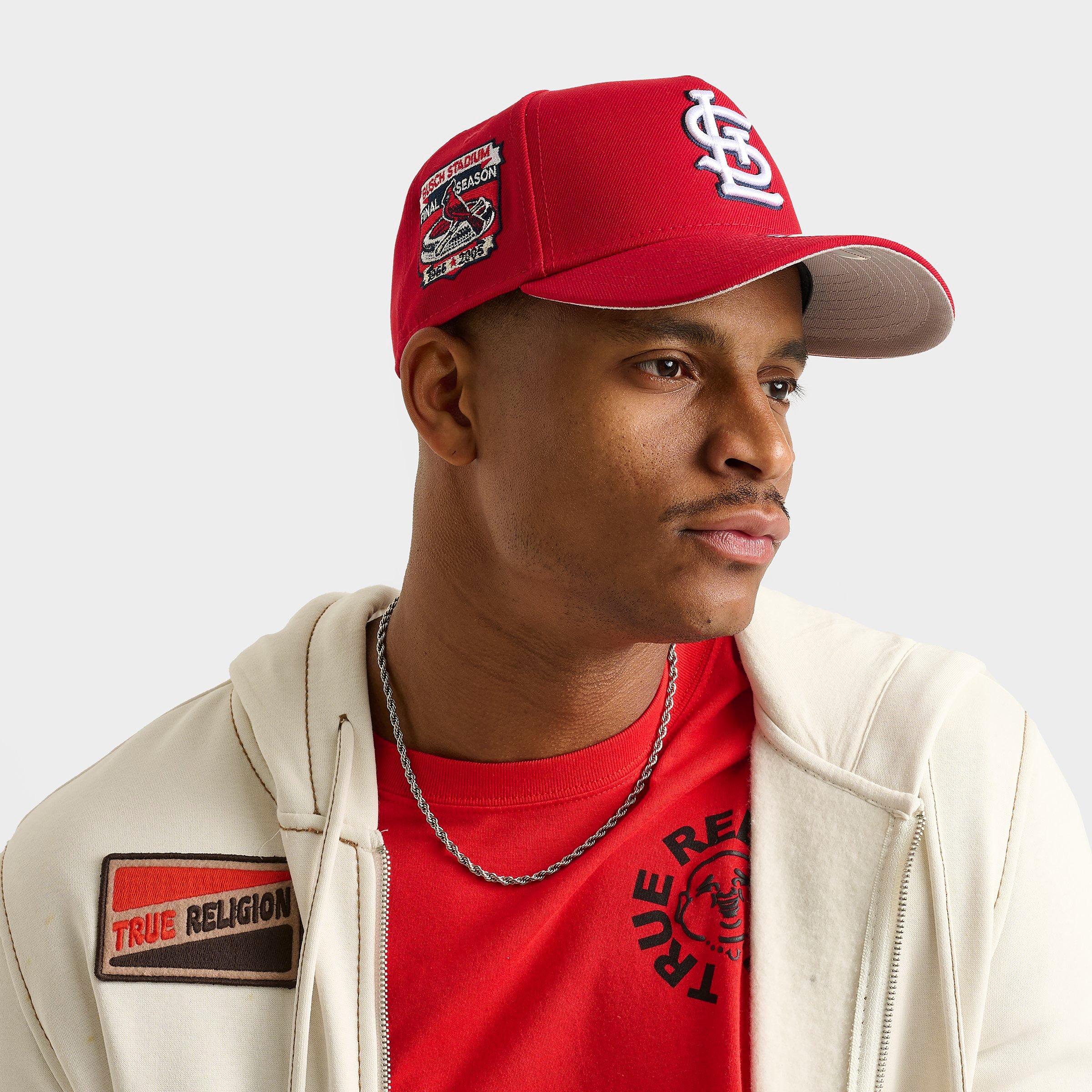 New Era St. Louis Cardinals MLB 9FORTY Core Snapback Hat in Red