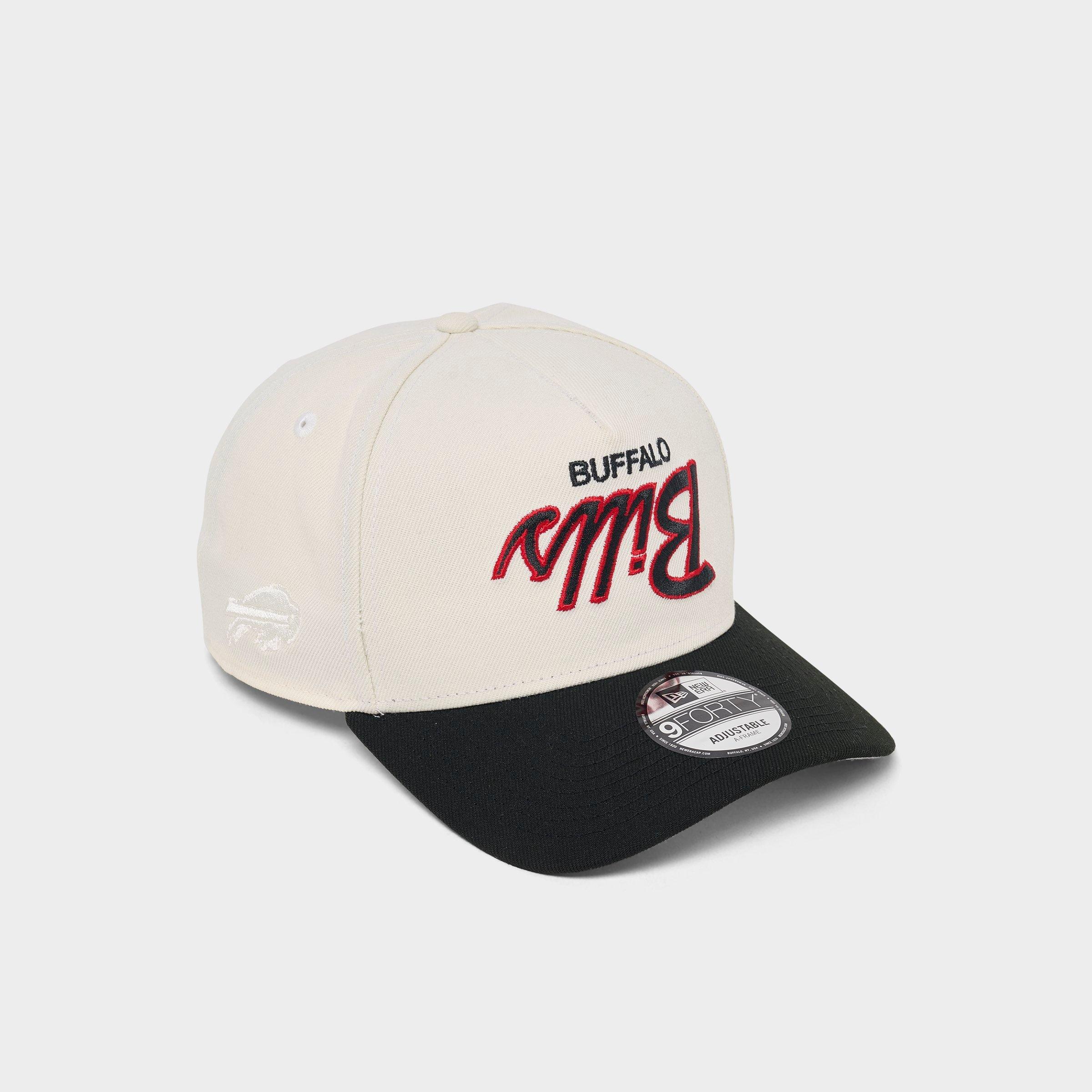 New Era Buffalo Bills NFL Upside Down 9FORTY A-Frame Snapback Hat in Chrome/Black