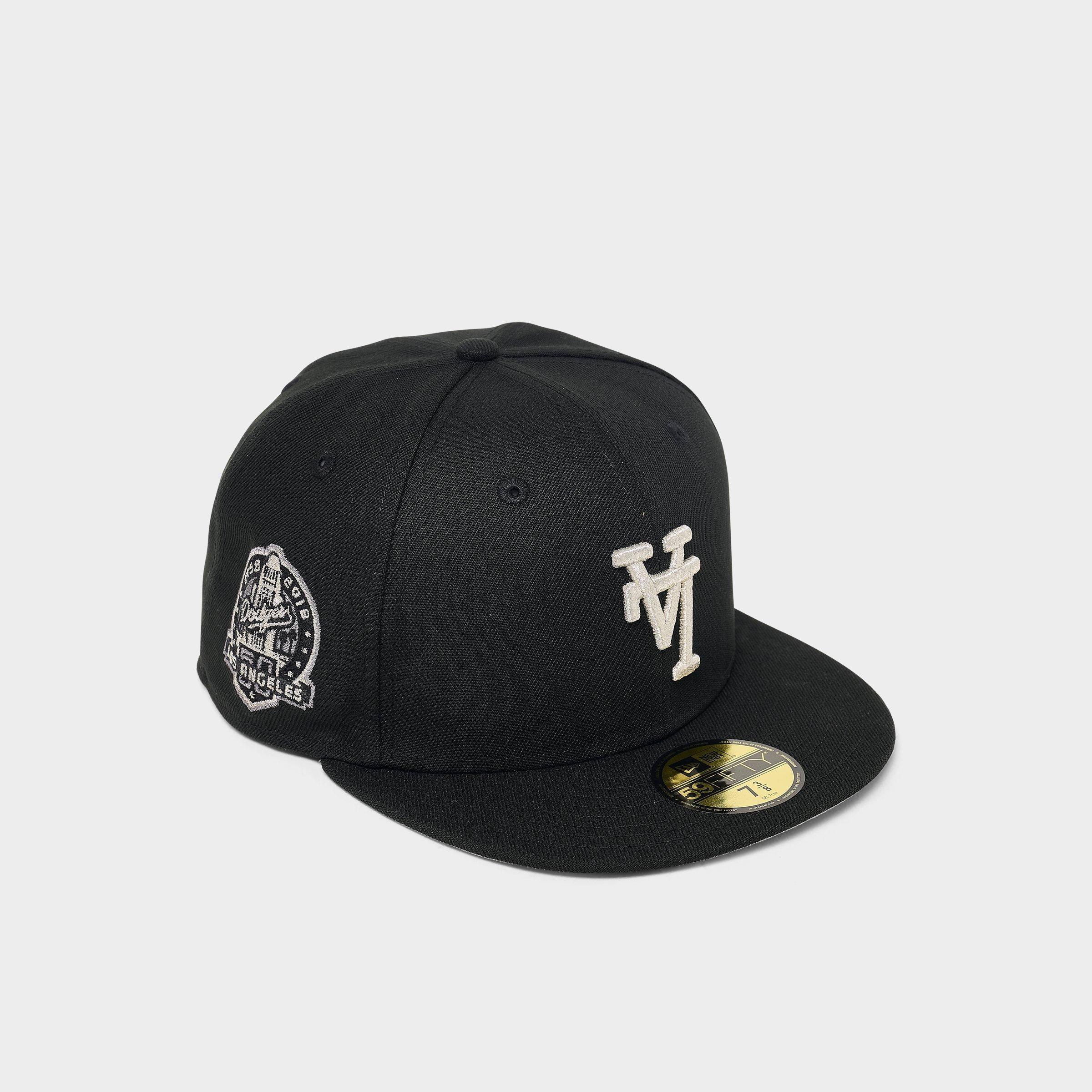 New Era Los Angeles Dodgers MLB Upside Down 59FIFTY Fitted Hat in Black Size: 7 3/8
