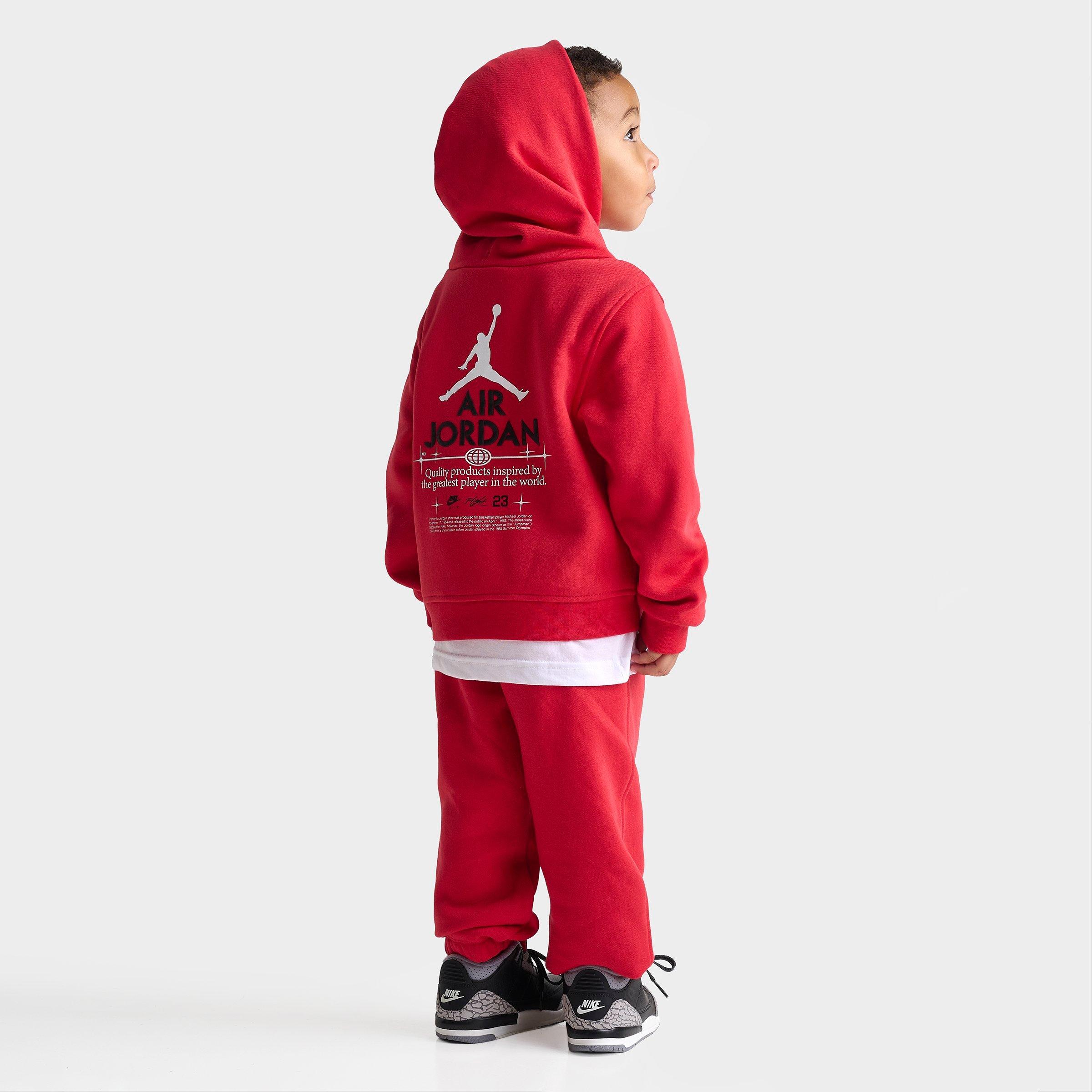 Jordan Kids Toddler Pullover Hoodie and Jogger Pants Set