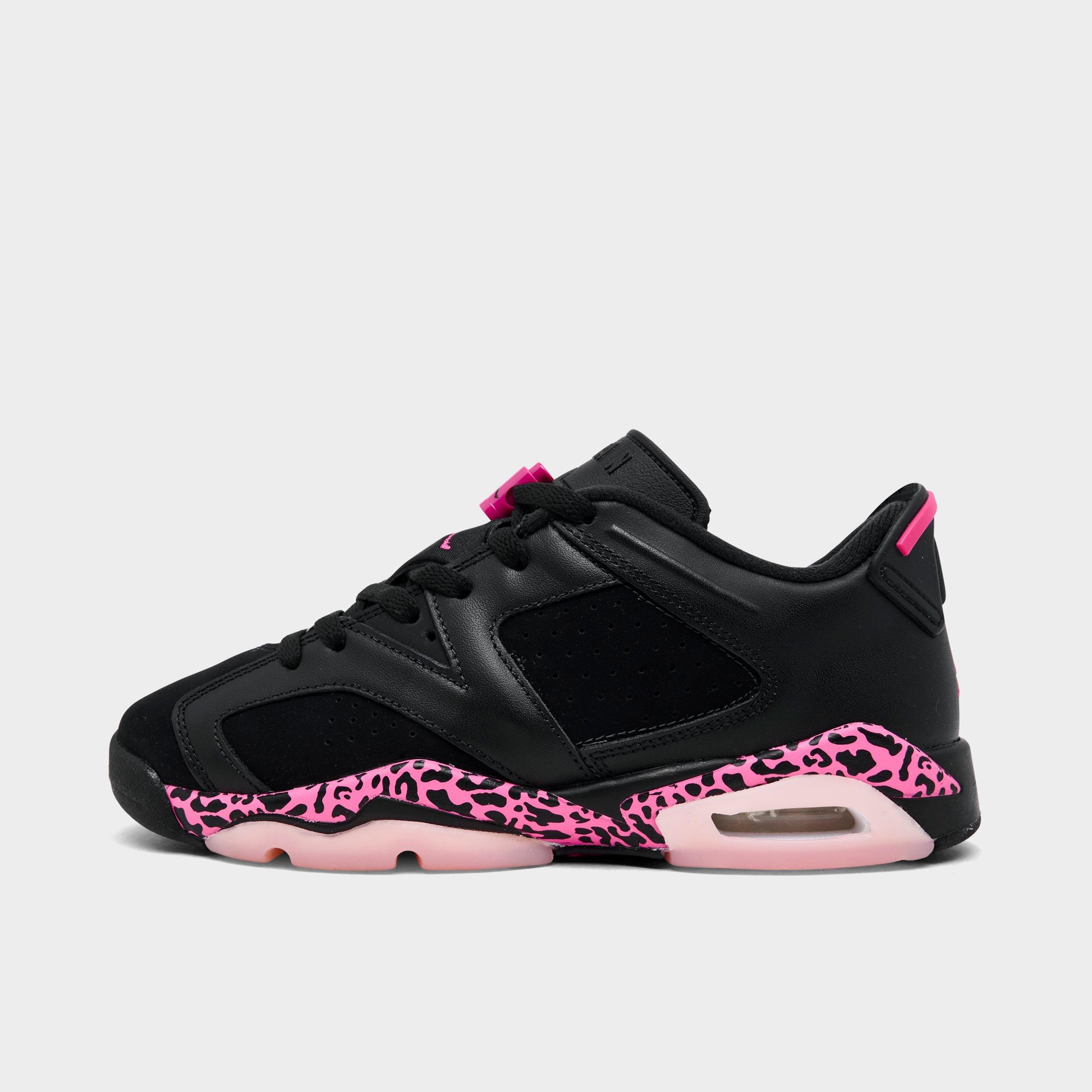 Jordan Big Kids Air Retro 6 Low Basketball Shoes