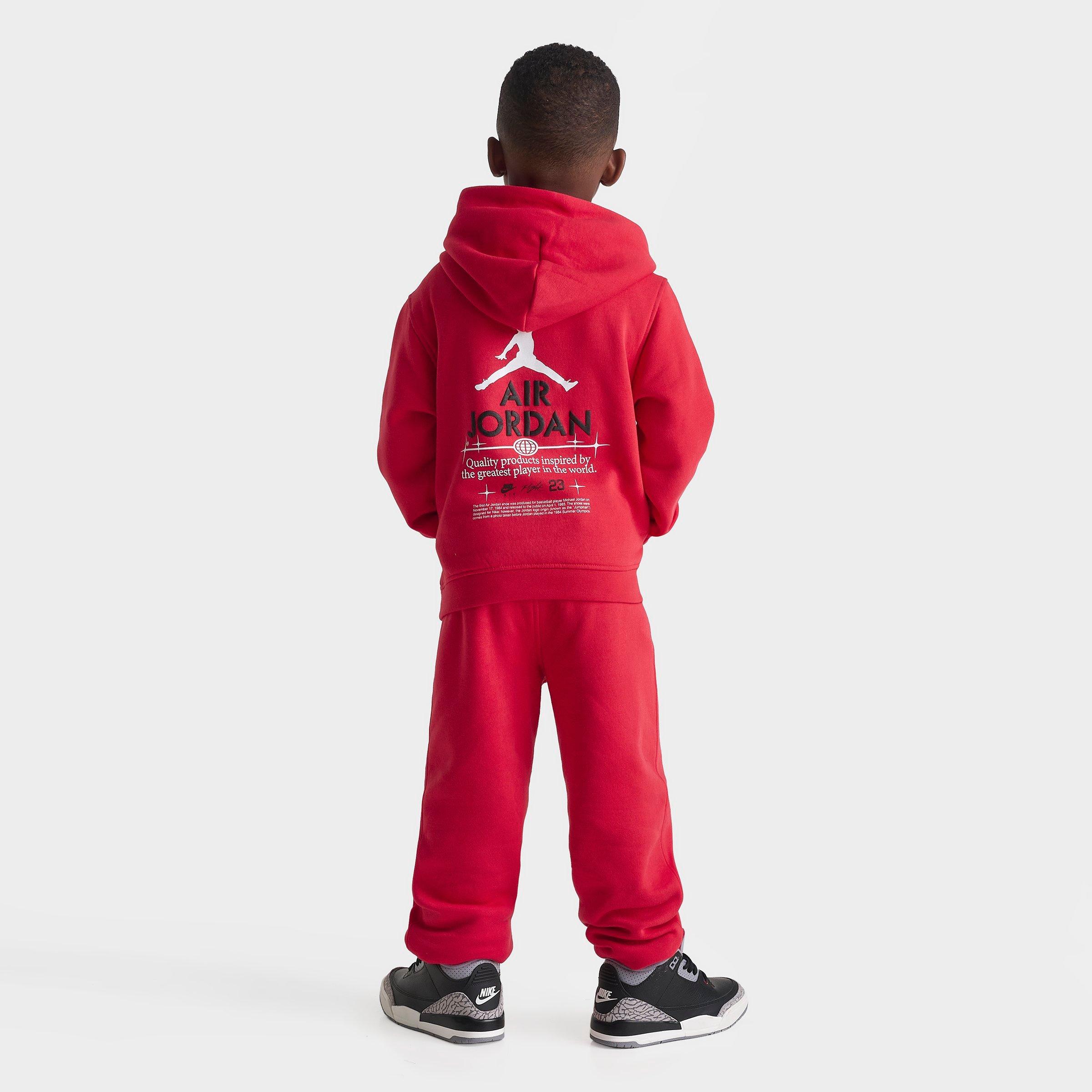 Jordan Little Kids Pullover Hoodie and Jogger Pants Set