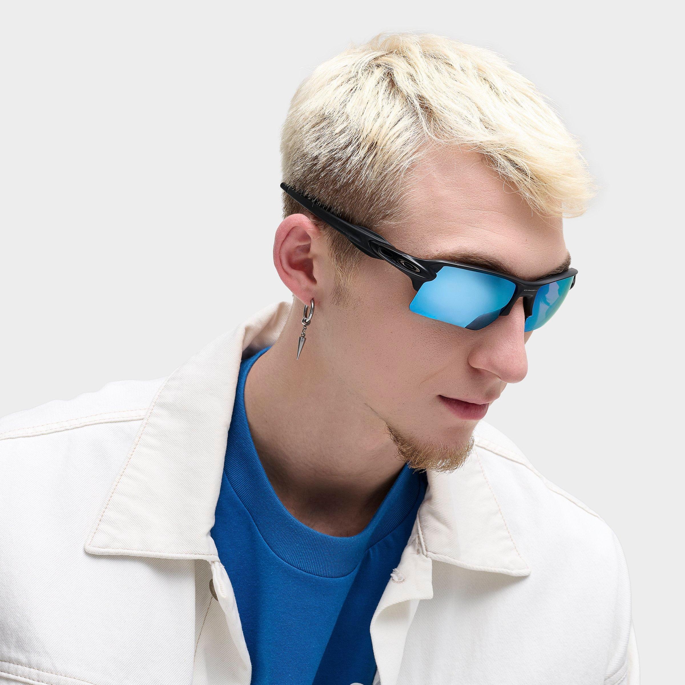 Oakley Flak 2.0 XL Sunglasses in Sapphire Iridium/Polarized Steel