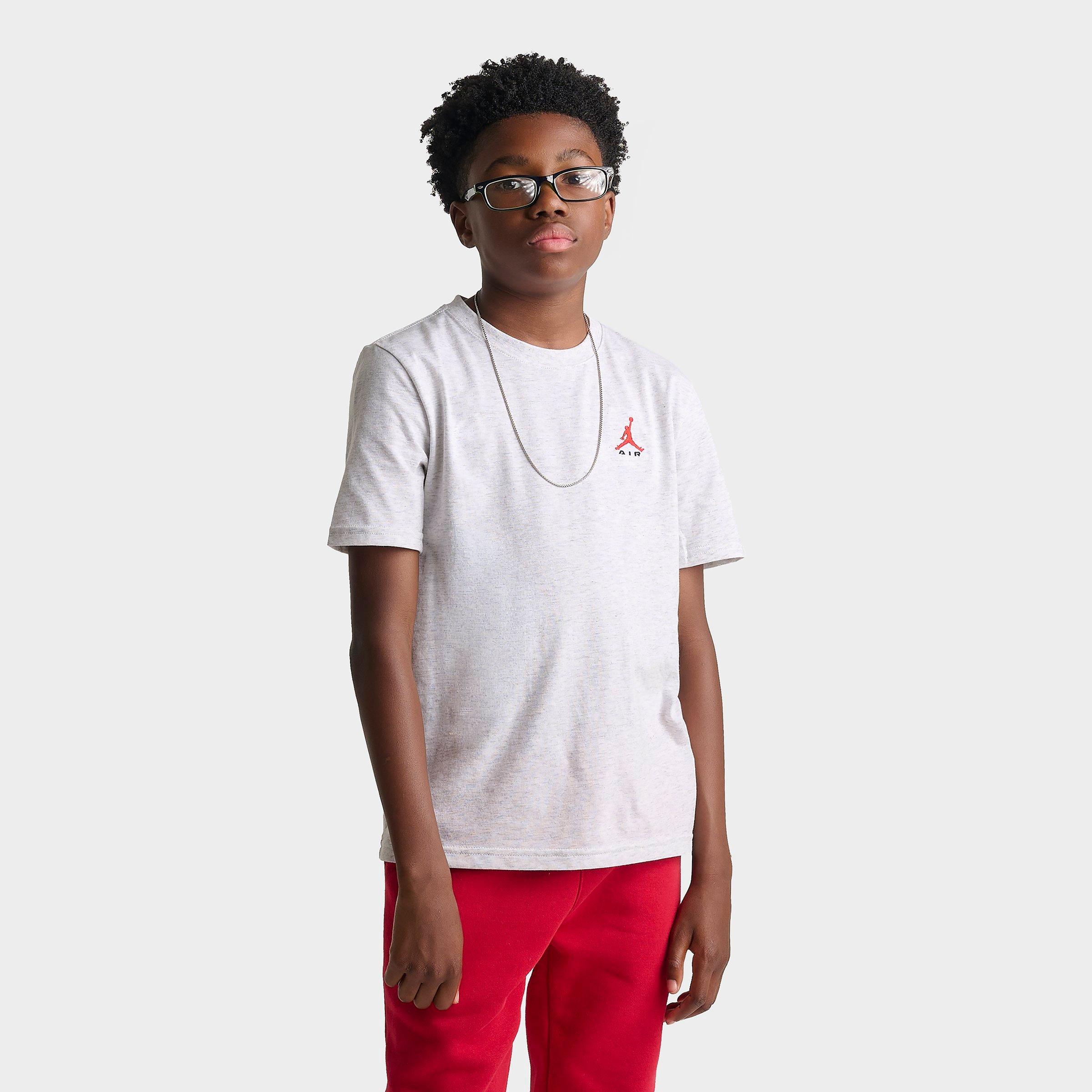 Jordan Big Kids Brooklyn Essentials Embroidered Jumpman T-Shirt