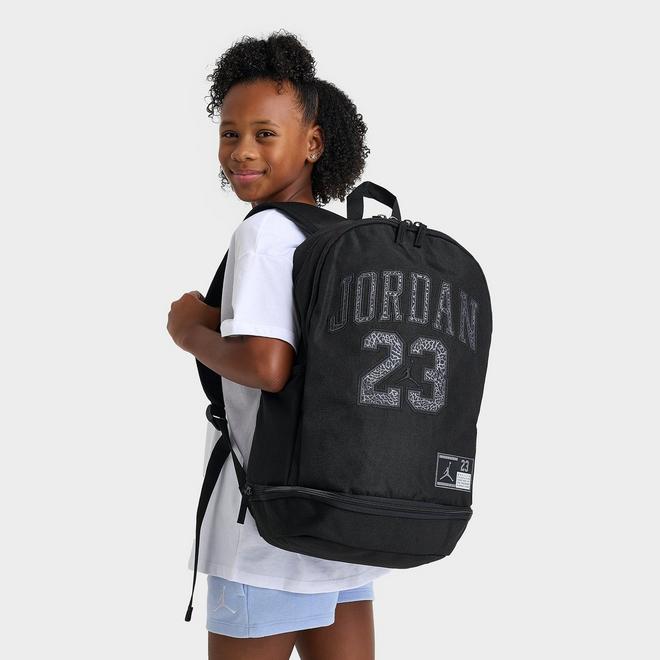 Jordan 23 バスケットボールバッグ ブラック Jordan Jersey Grade School Backpack Black 9A0780-023 – Shoe