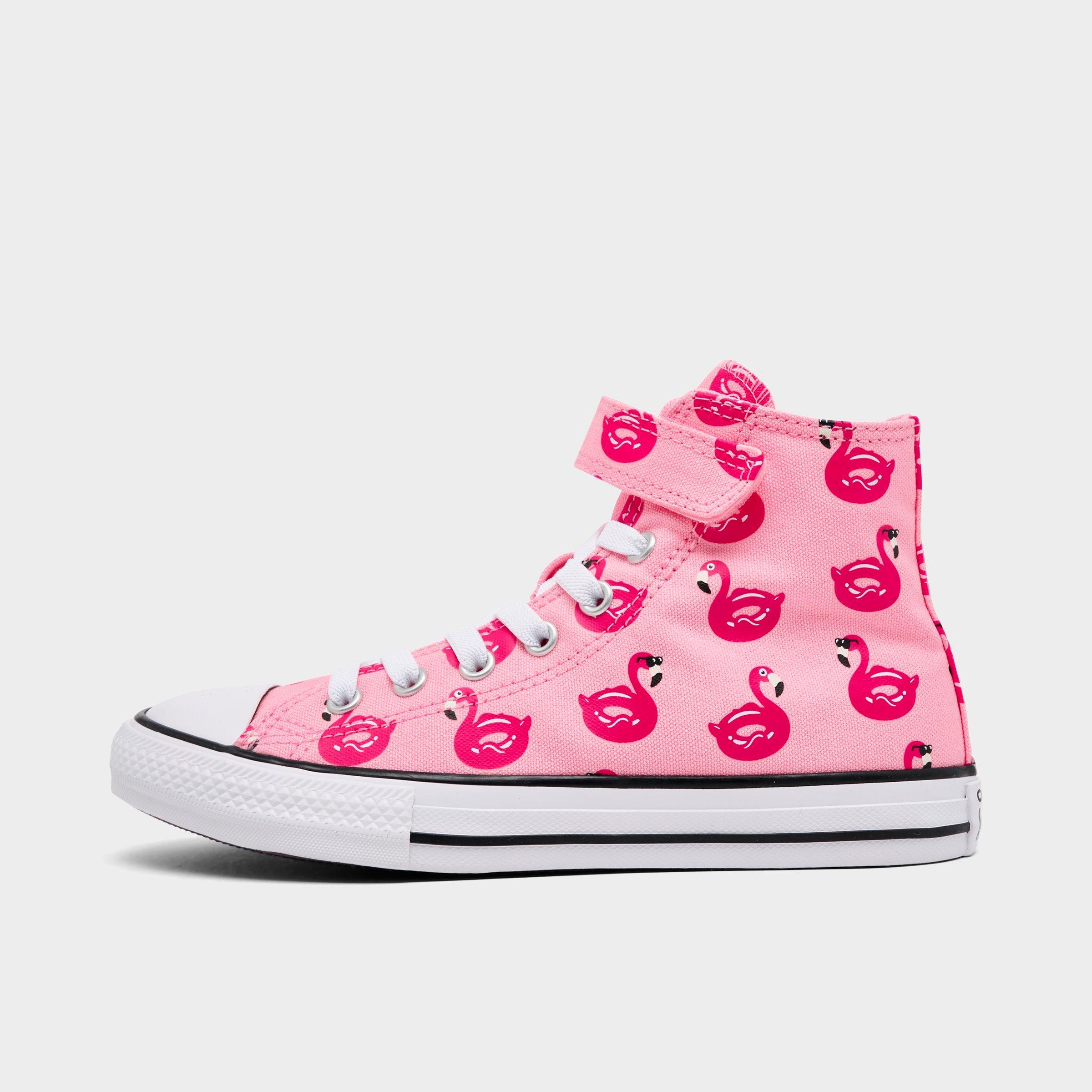 Converse Girls Little Kids Chuck Taylor All Star Pool Party Easy On Casual Shoes in Light Jellyfish Jitter Size: 1