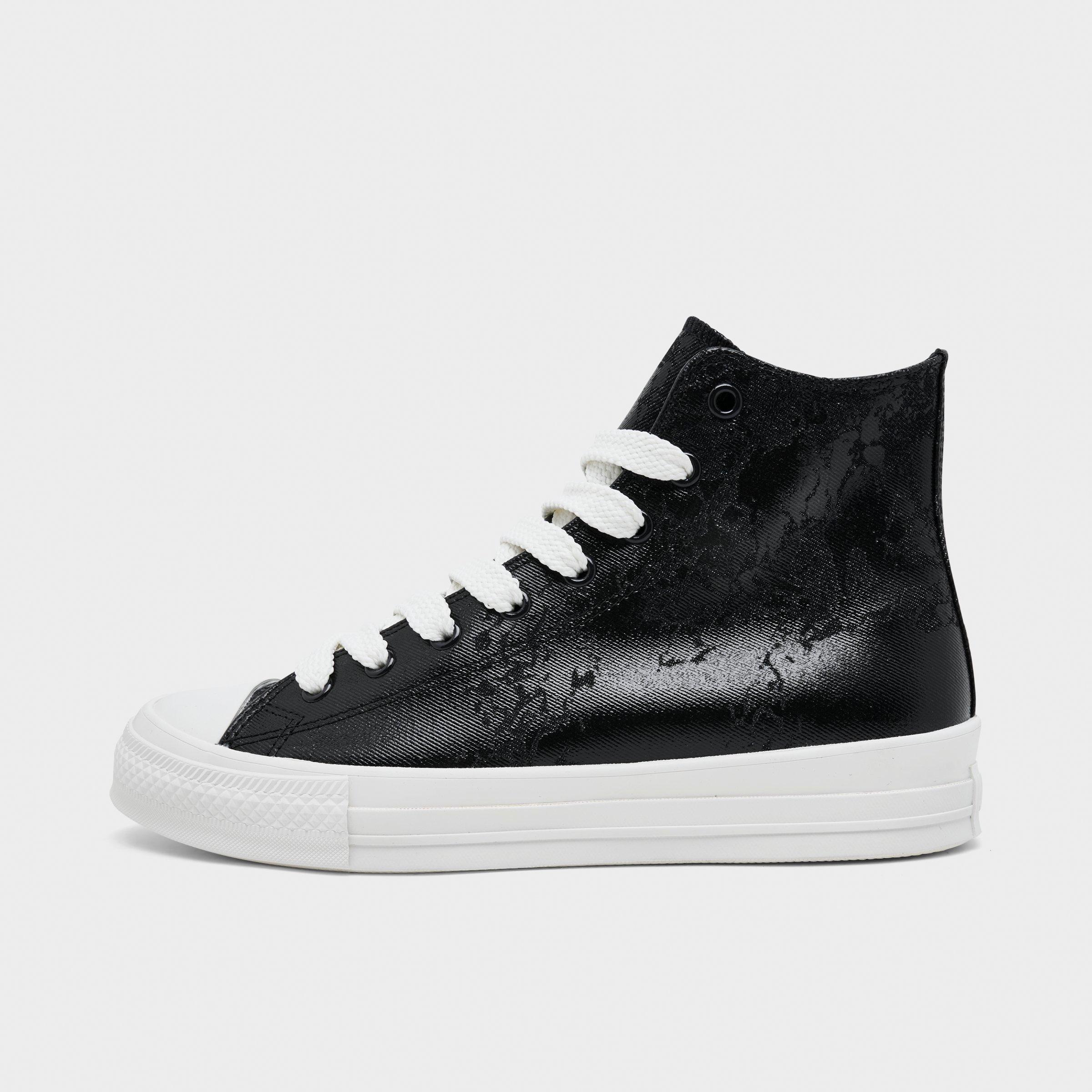 Converse Men's Chuck Taylor All Star Throwback Casual Shoes in Black/Vintage White Size: 9.5