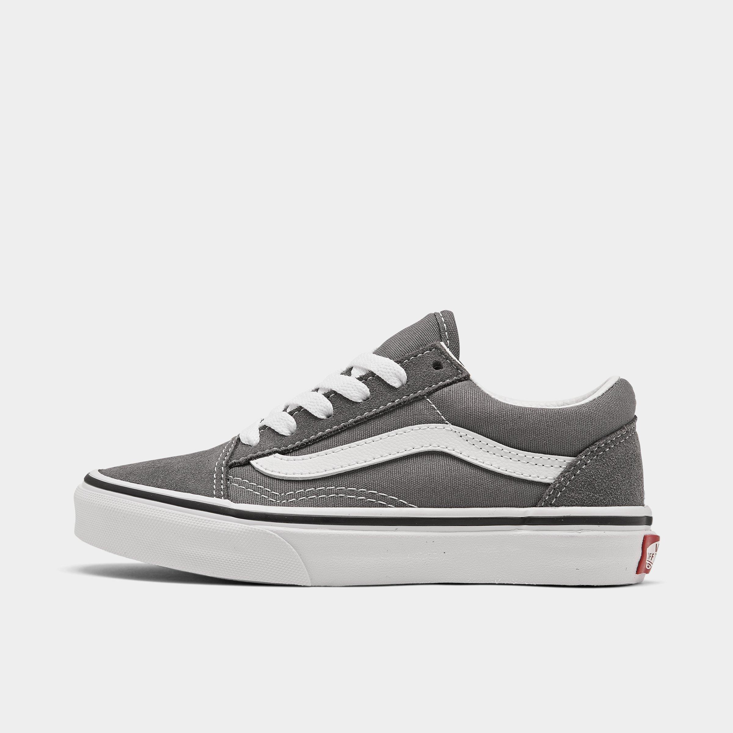 white vans junior size 4