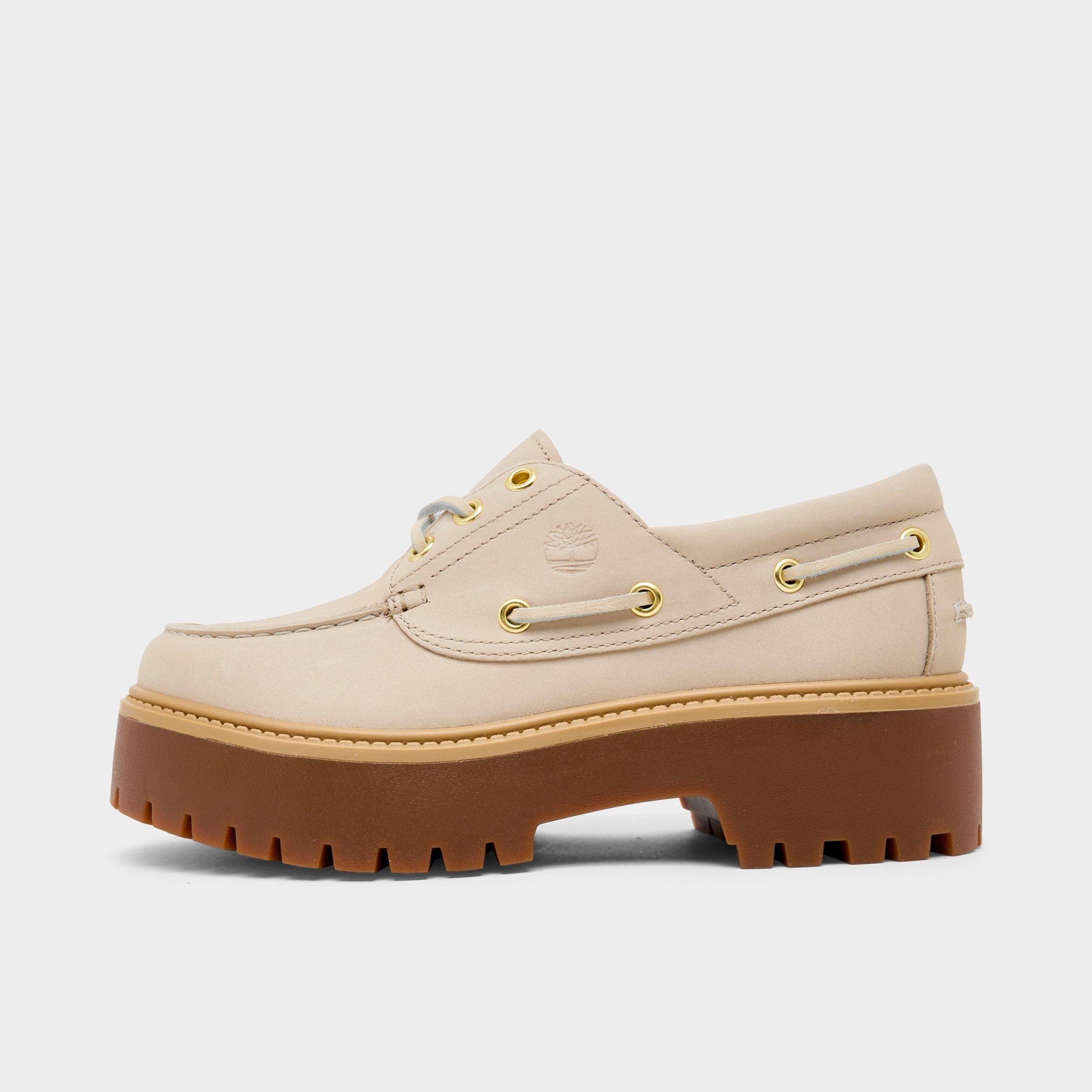 Timberland Women's Stone Street Platform Boat Shoe