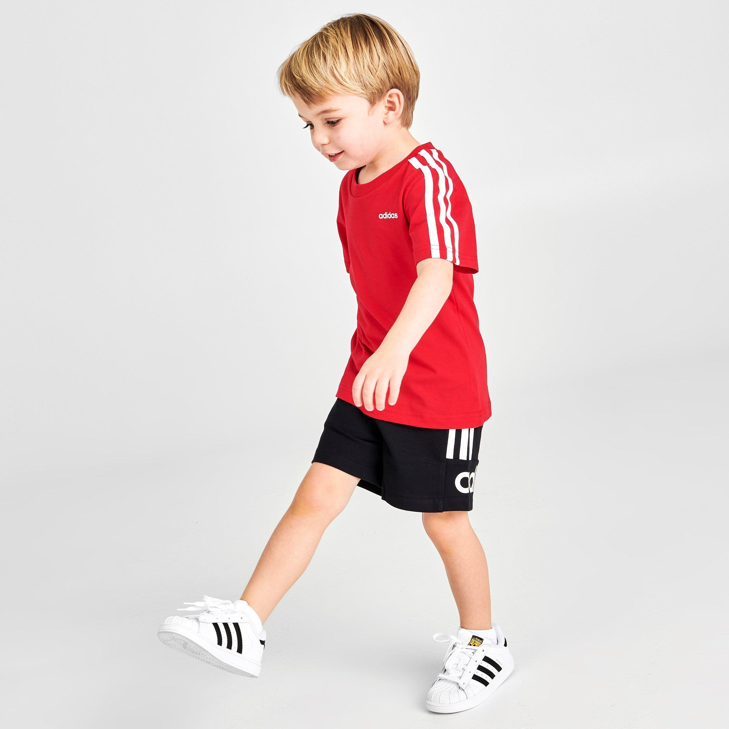 boys adidas short sets