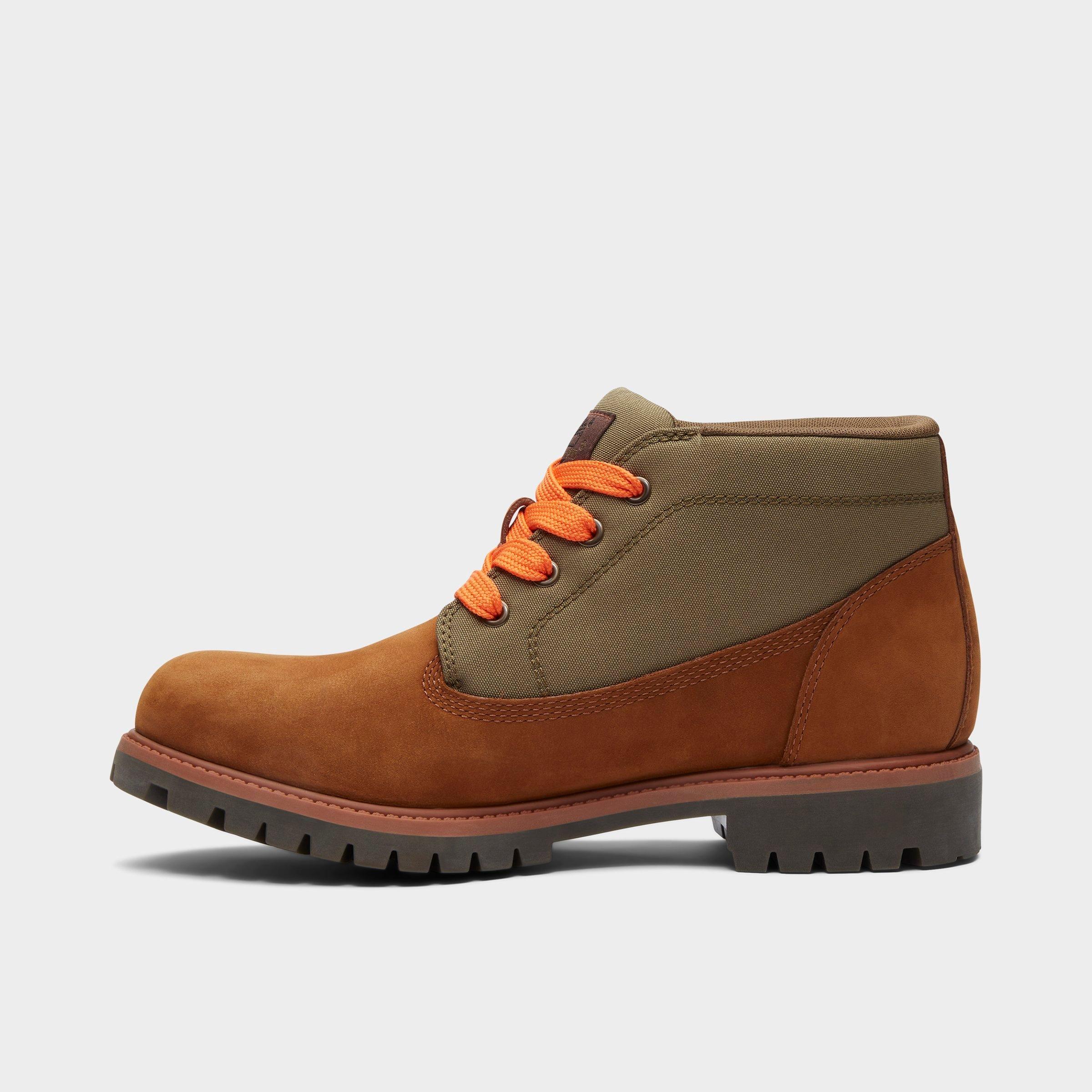 Timberland Men's Premium Chukka Boots in Medium Brown Nubuck Size: 11.0