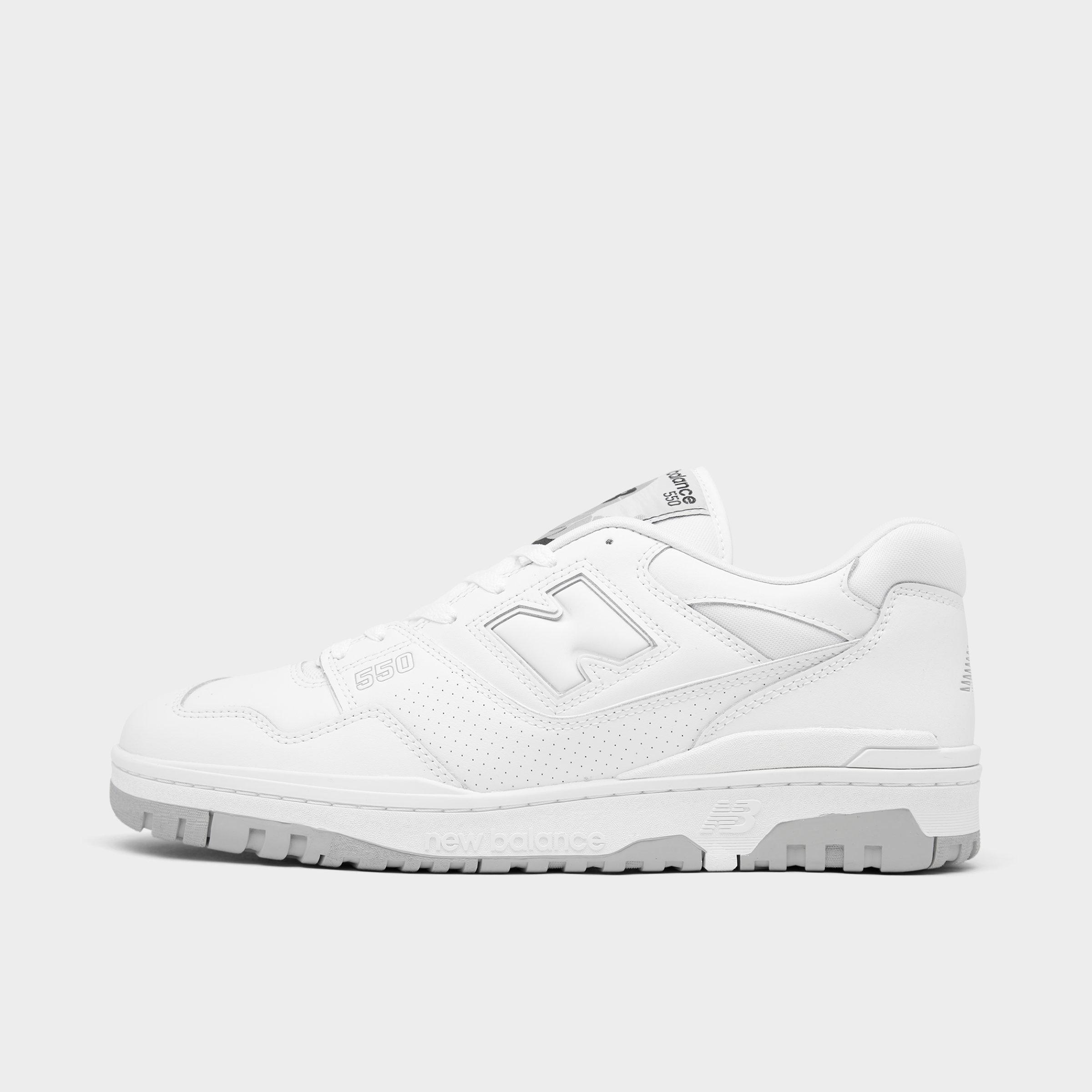 New Balance Men's 550 Casual Shoes in White Size: 8.0