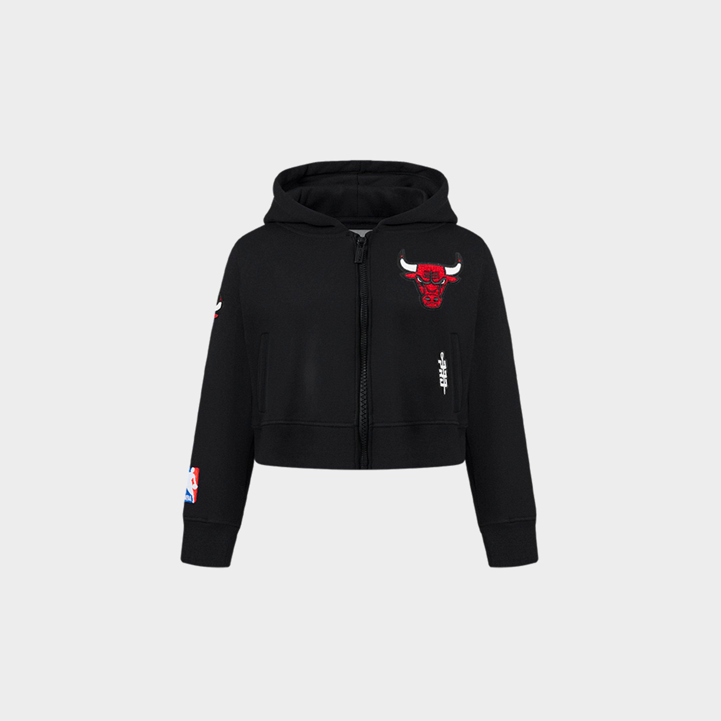 Pro Standard Girls Toddler Chicago Bulls NBA Full-Zip Hoodie