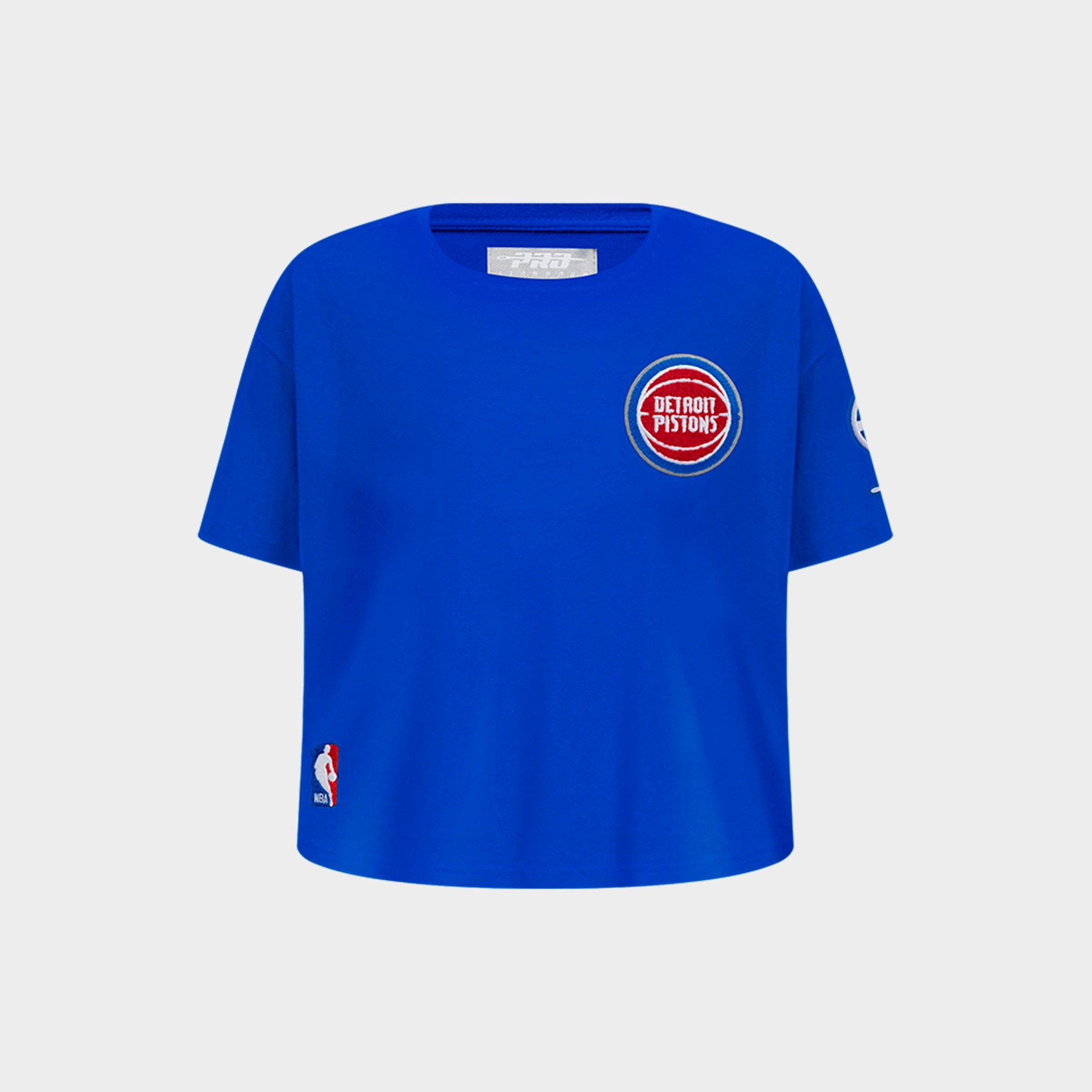 Pro Standard Girls Little Kids Detroit Pistons NBA Classic Boxy T-Shirt