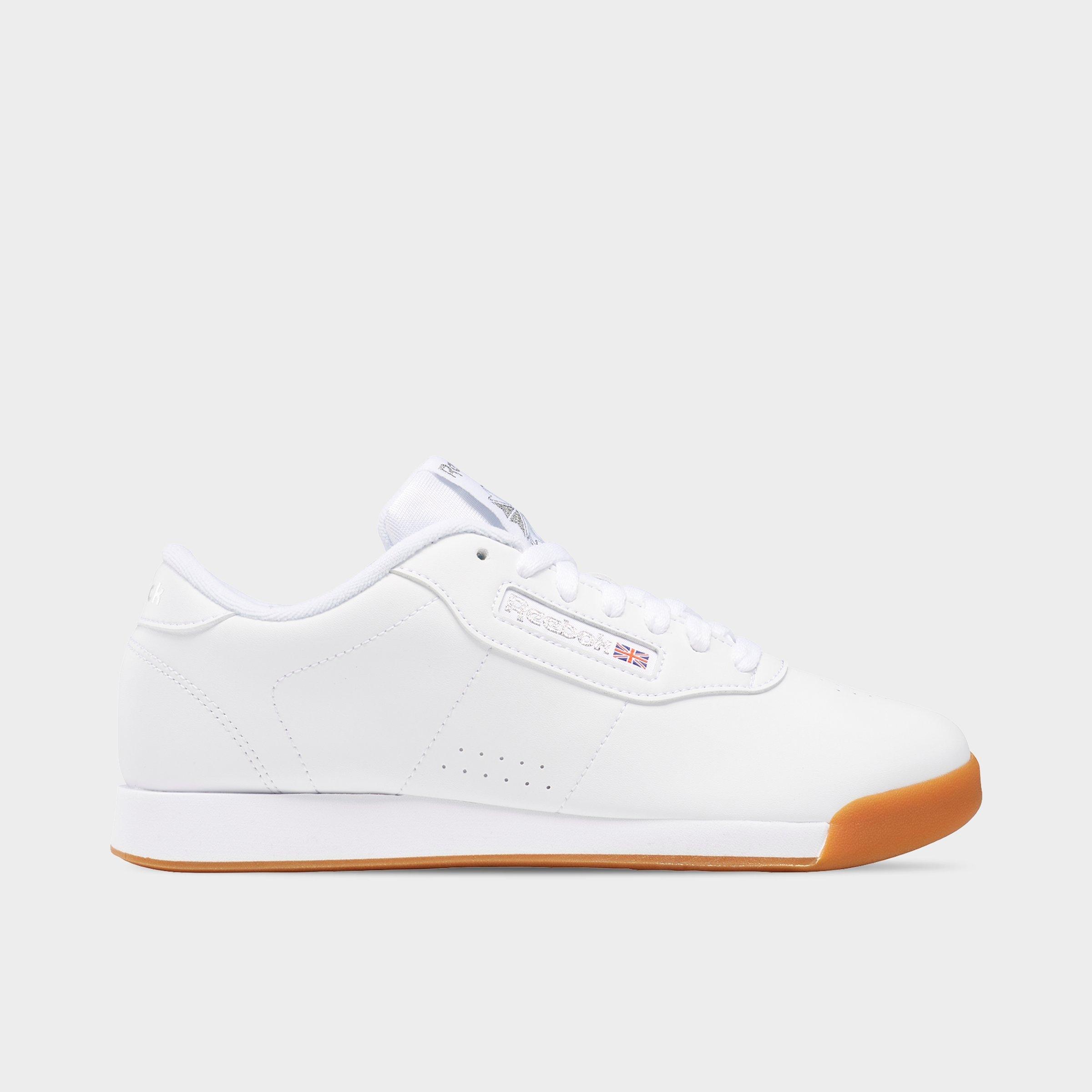Reebok Women's Princess Casual Shoes in White/Gum Size: 5.5