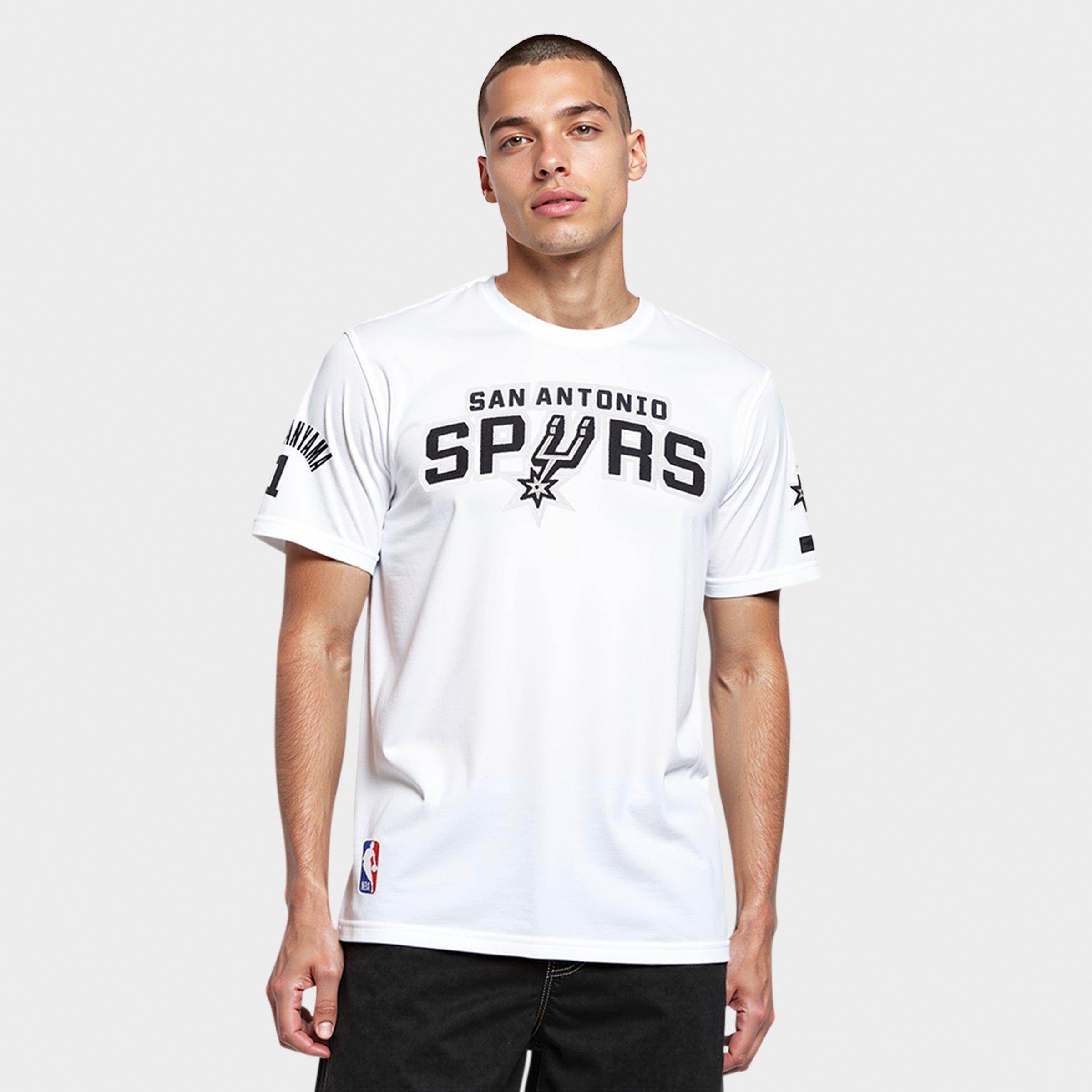 Pro Standard Men's Victor Wembanyama San Antonio Spurs NBA Classic Name and Number T-Shirt