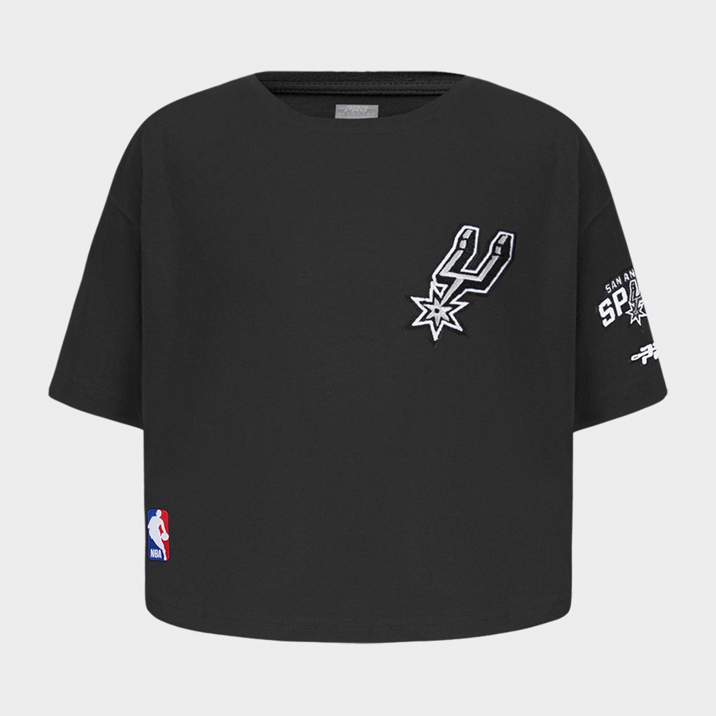 Pro Standard Girls Toddler San Antonio Spurs NBA Classic Boxy T-Shirt