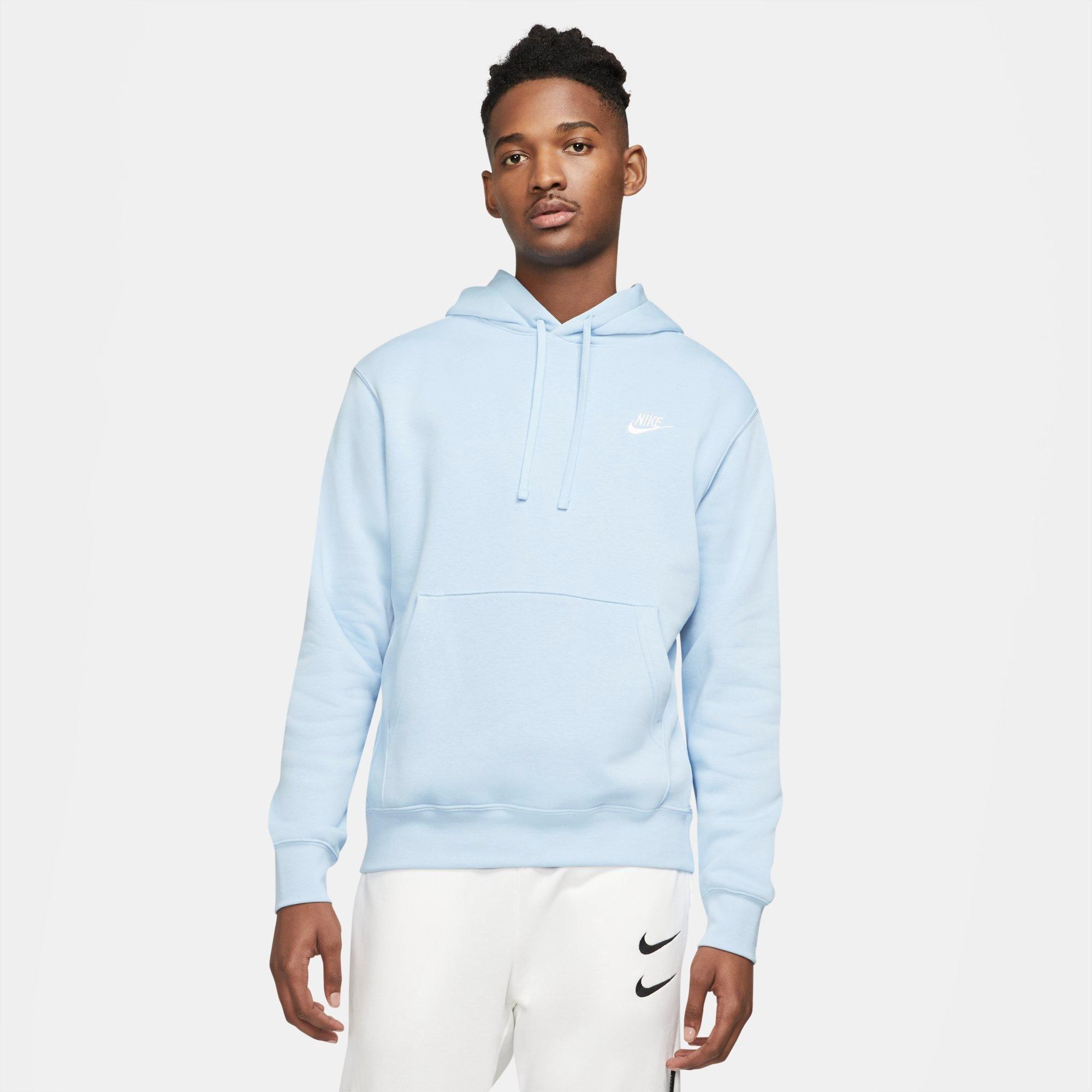 baby blue nike sweater