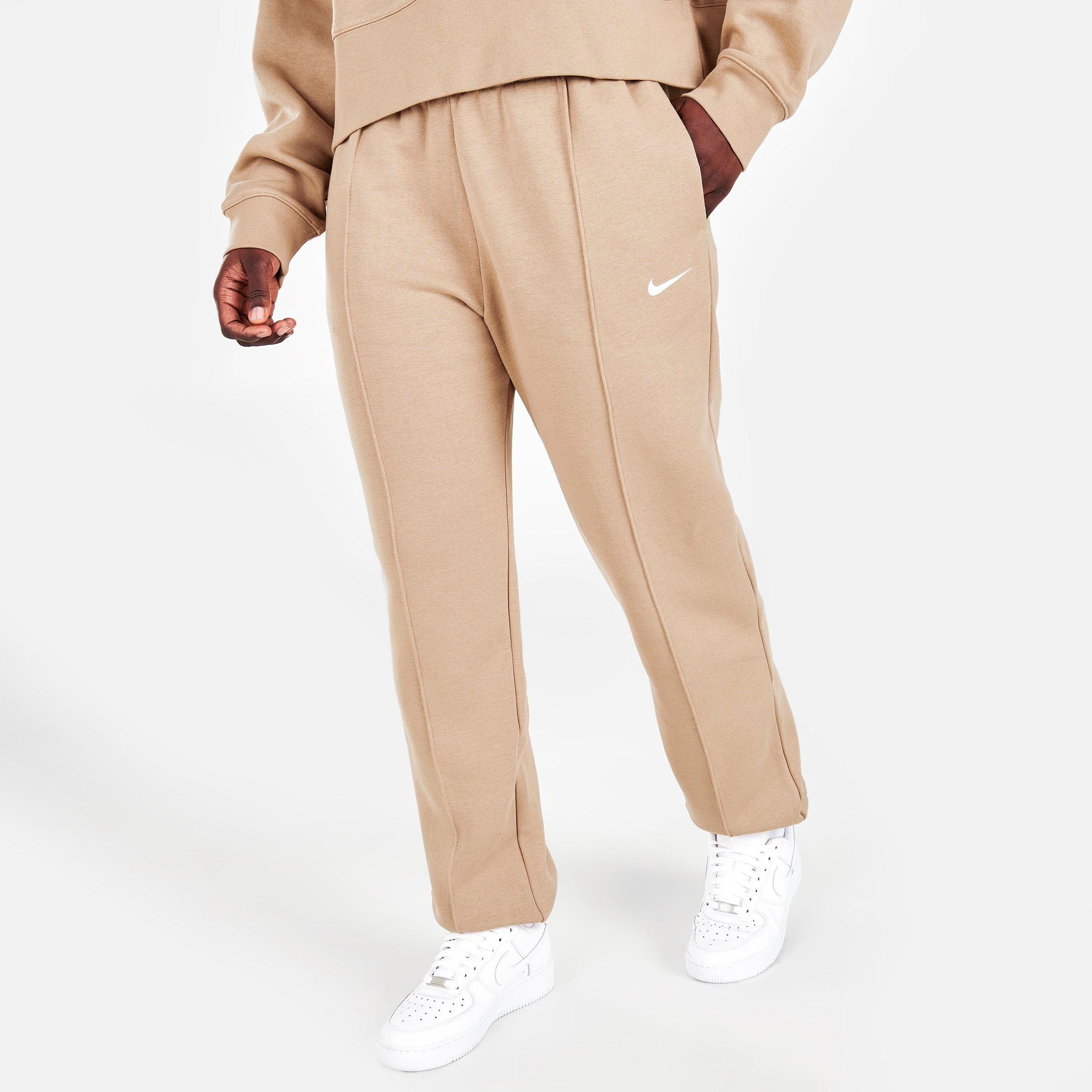 Nike Sports Wear Essential Fleece Brown Sweatpants