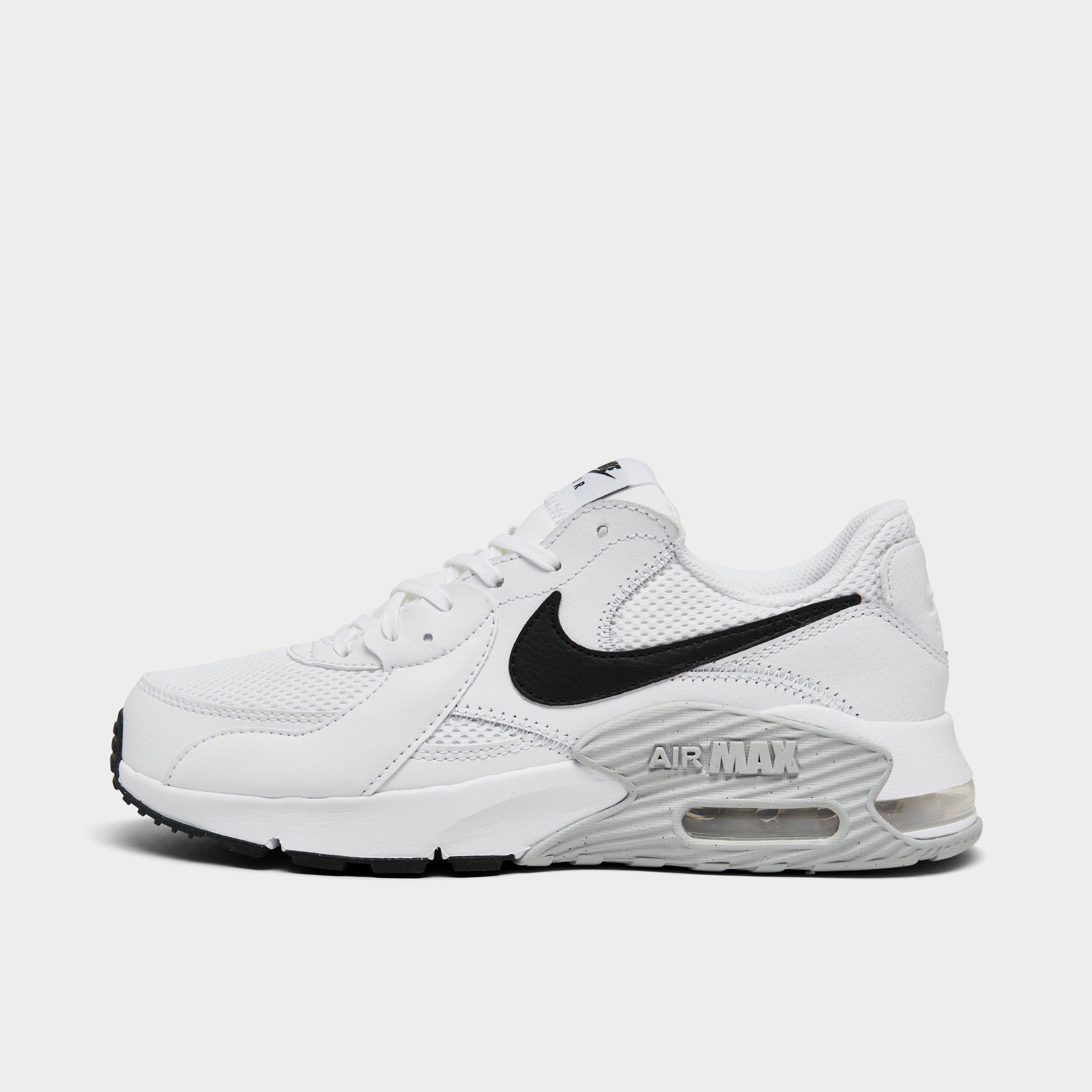 Nike Women's Air Max Excee Casual Shoes in White/Pure Platinum/Black Size: 8.0