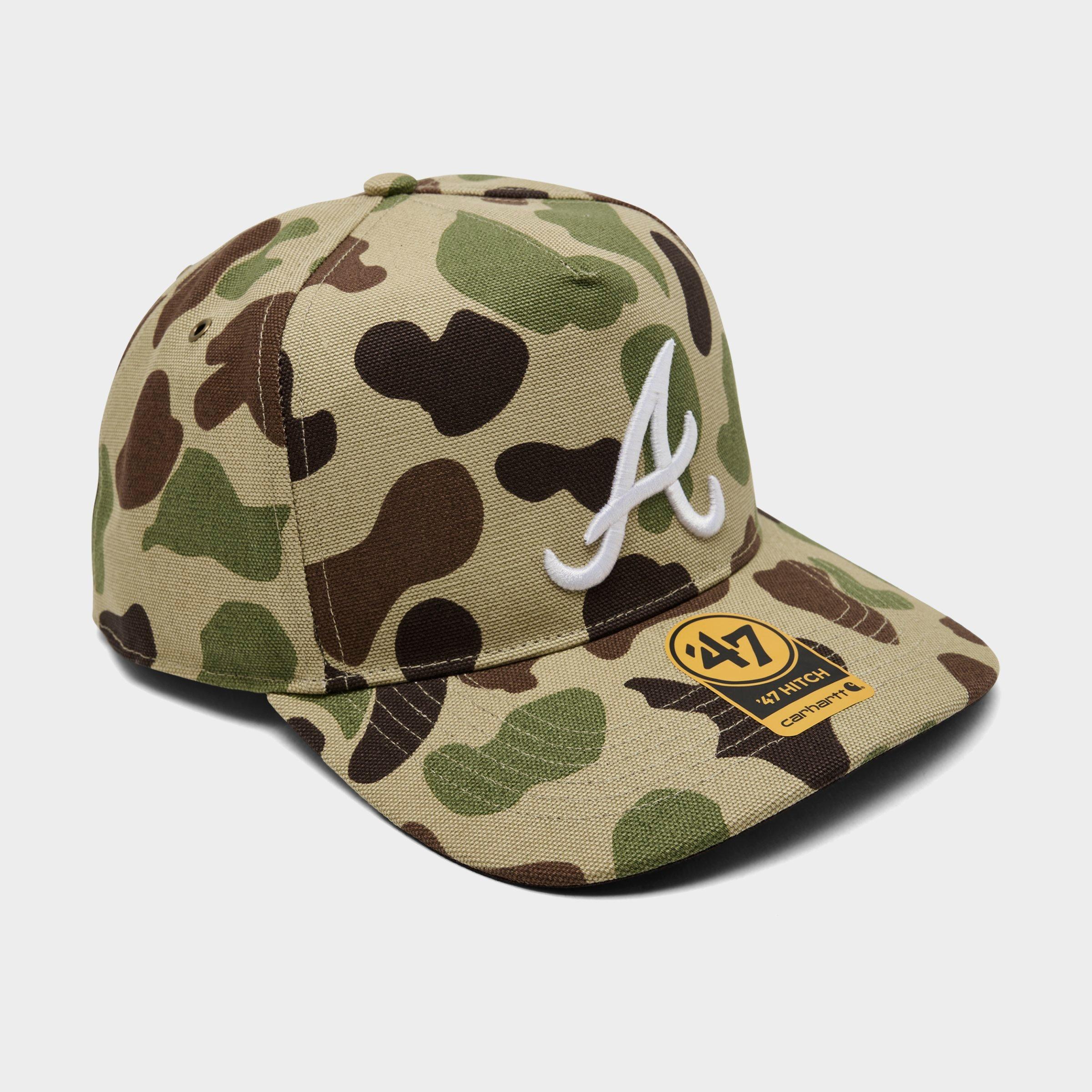 47 Brand '47 x Carhartt Atlanta Braves MLB Duck Camo HITCH Snapback Hat