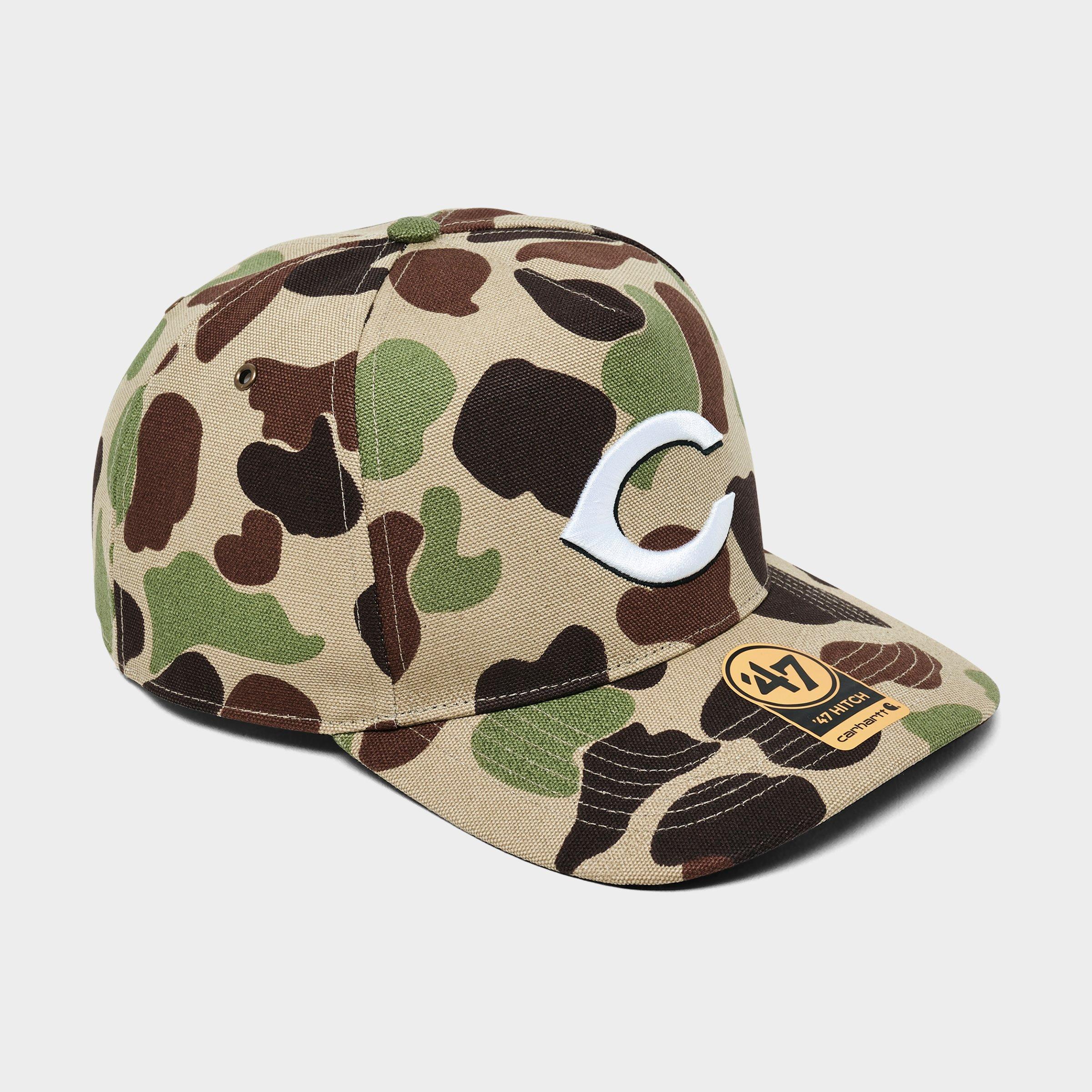 47 Brand '47 x Carhartt Cincinnati Reds MLB Duck Camo HITCH Snapback Hat