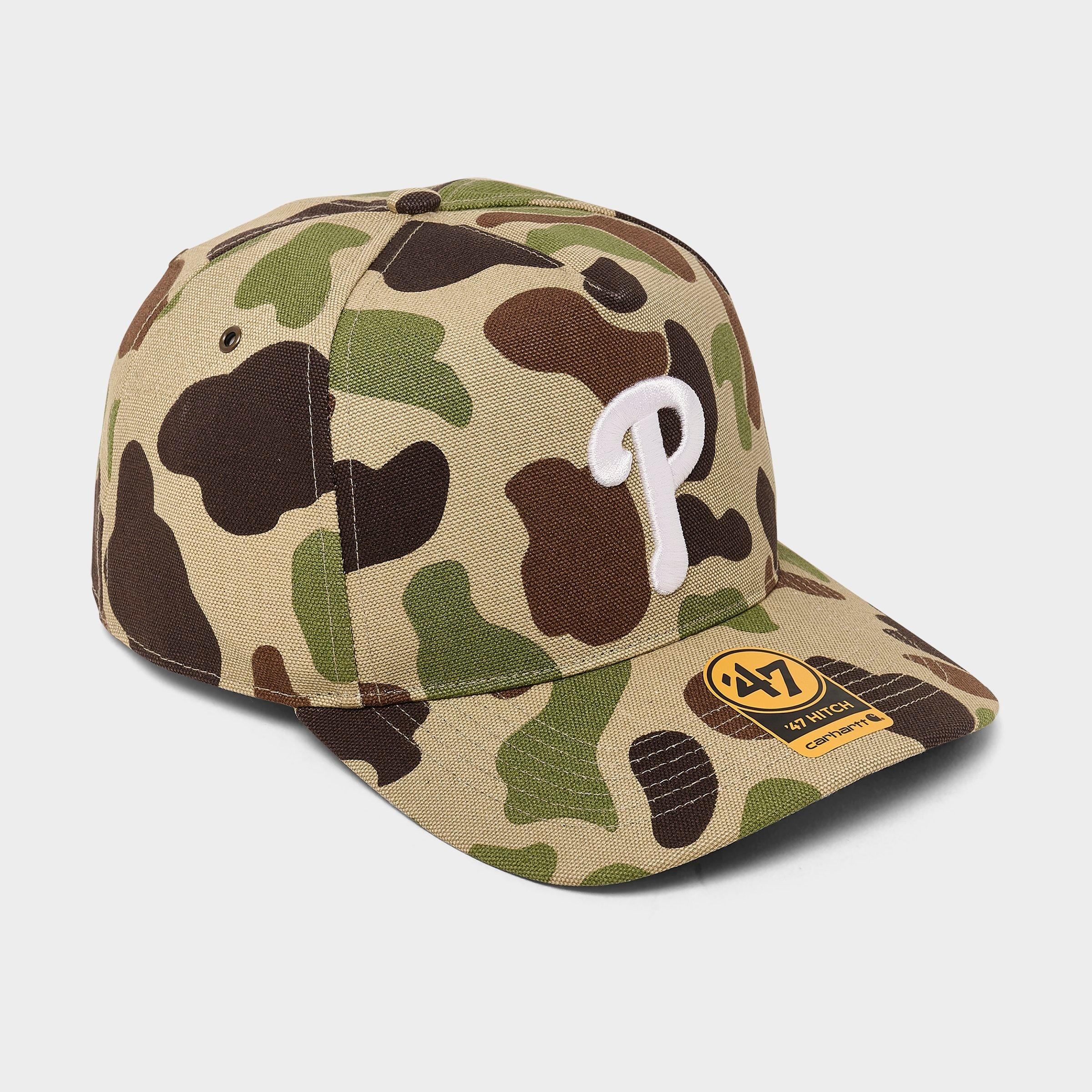 47 Brand '47 x Carhartt Philadelphia Phillies MLB Duck Camo HITCH Snapback Hat
