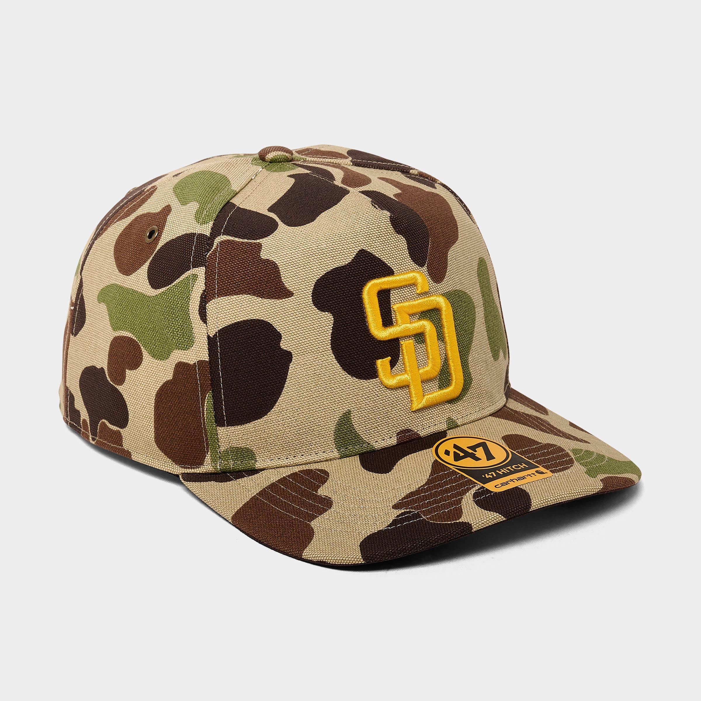 47 Brand '47 x Carhartt San Diego Padres MLB Duck Camo HITCH Snapback Hat