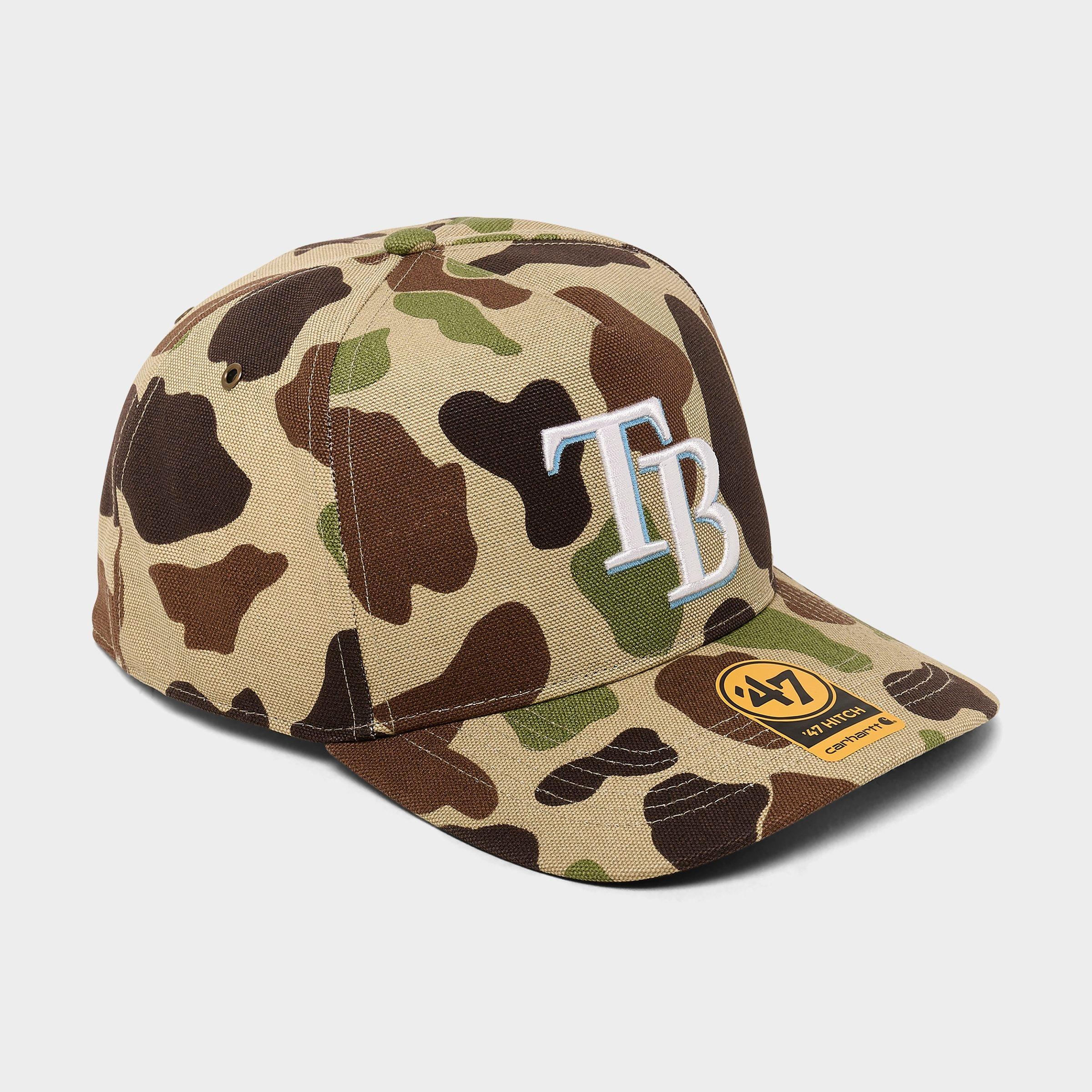 47 Brand '47 x Carhartt Tampa Bay Rays MLB Duck Camo HITCH Snapback Hat
