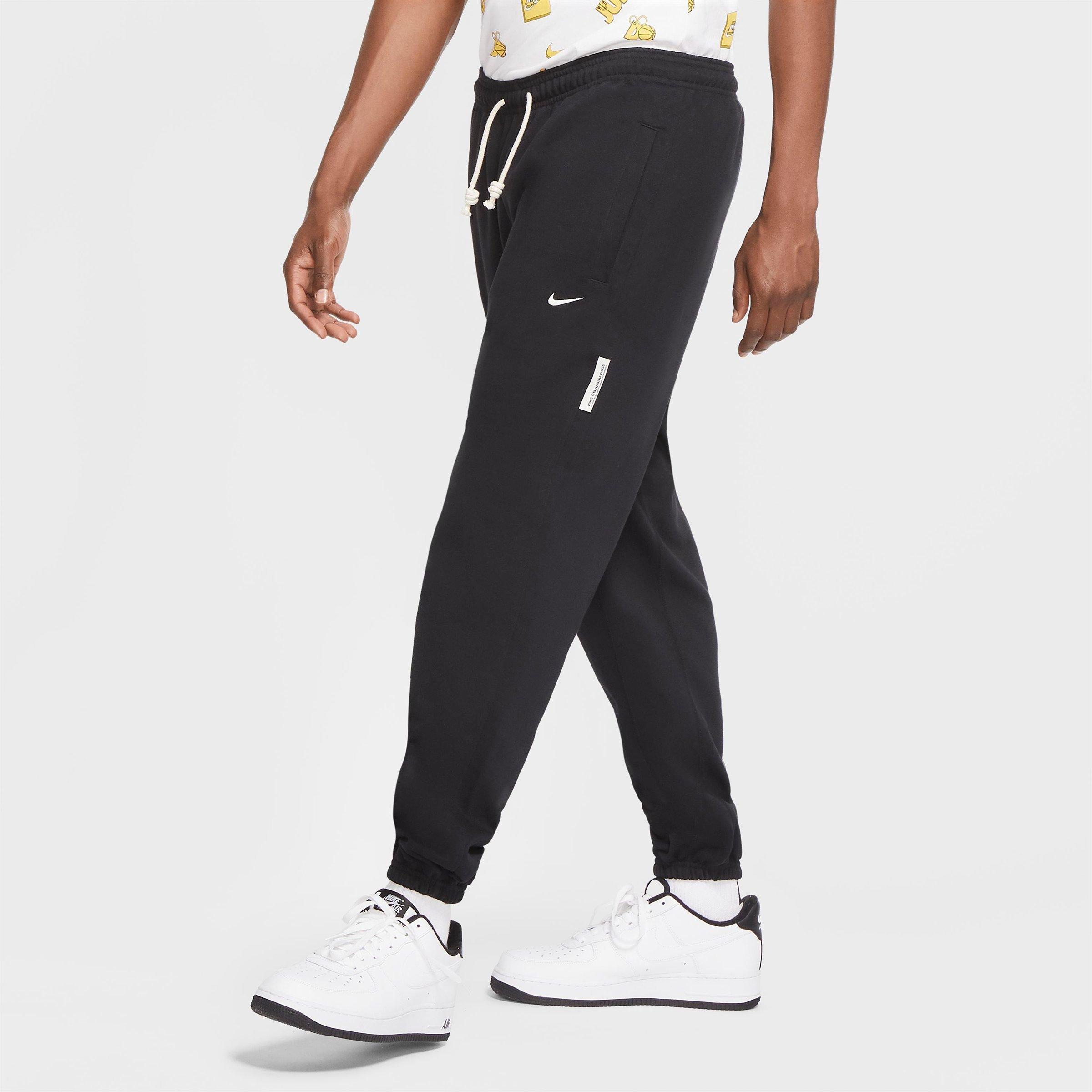 Nike Men's Standard Issue Jogger Pants in Black/Pale Ivory Size: Small