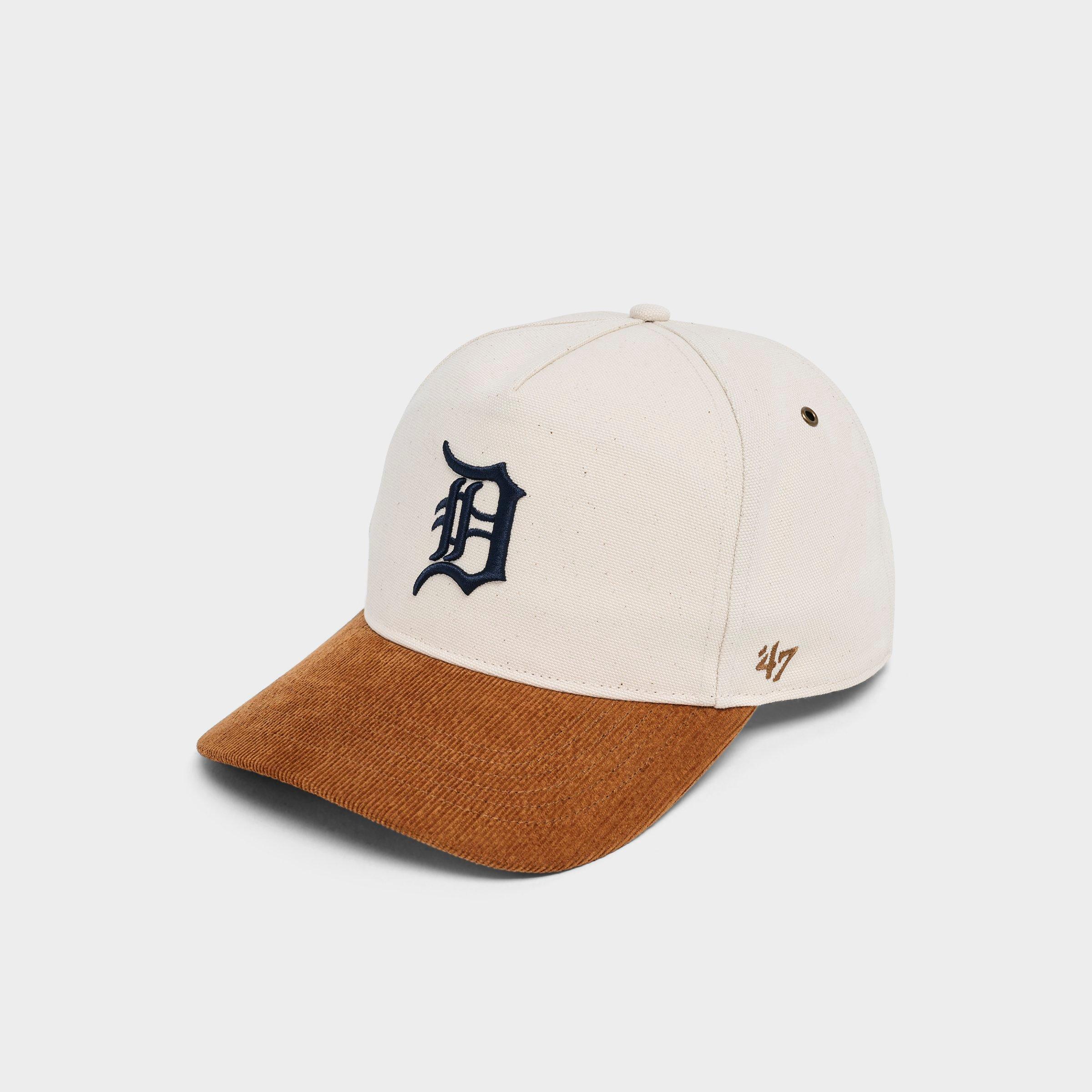 47 Brand '47 x Carhartt Detroit Tigers MLB Undyed HITCH Snapback Hat in Natural/Brown
