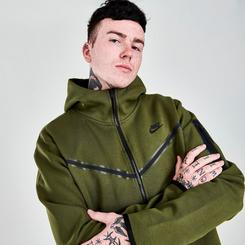 Men's Nike Sportswear Tech Fleece Taped Full-Zip Hoodie