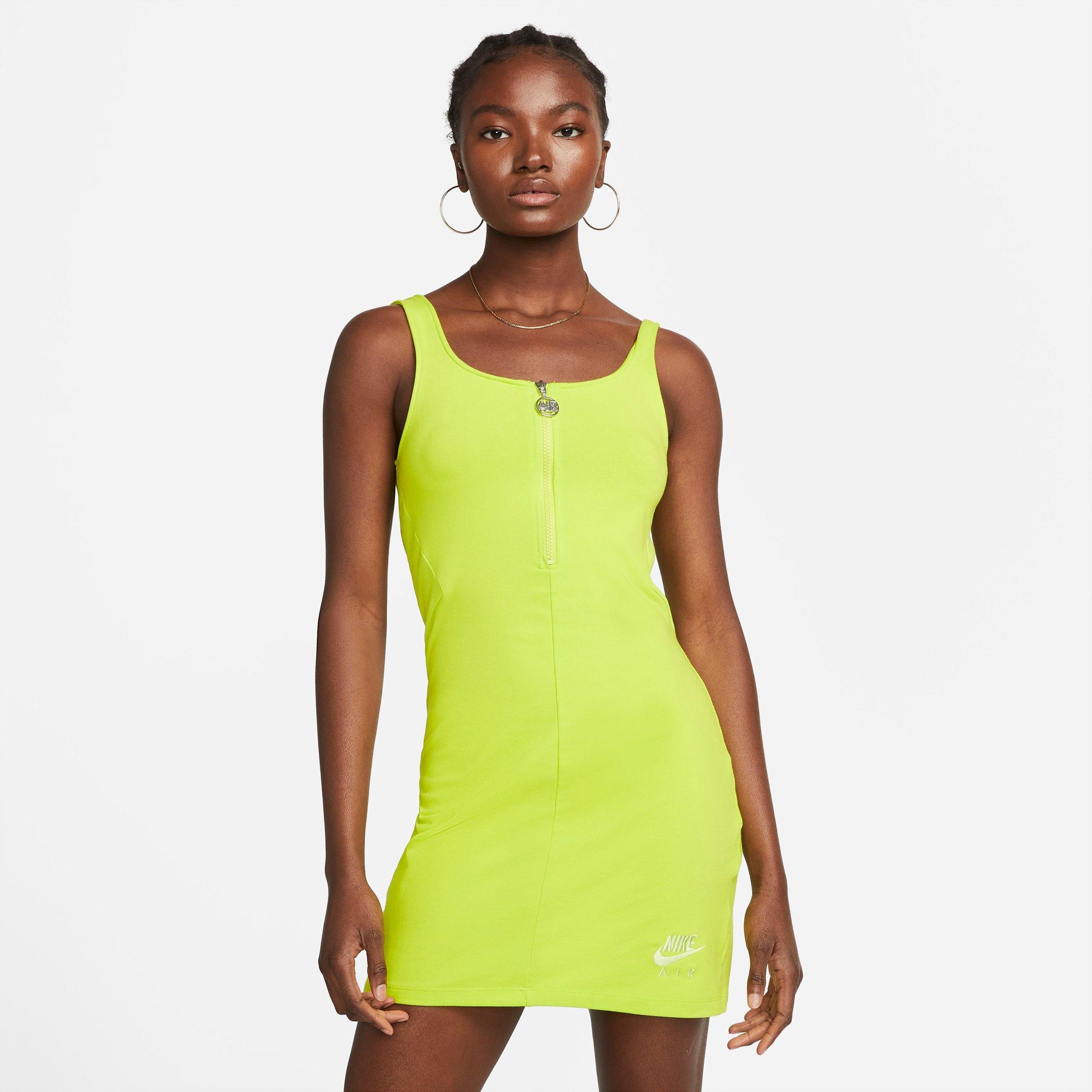 Nike Women's Air Dress in Atomic Green/Barely Volt Size: XS