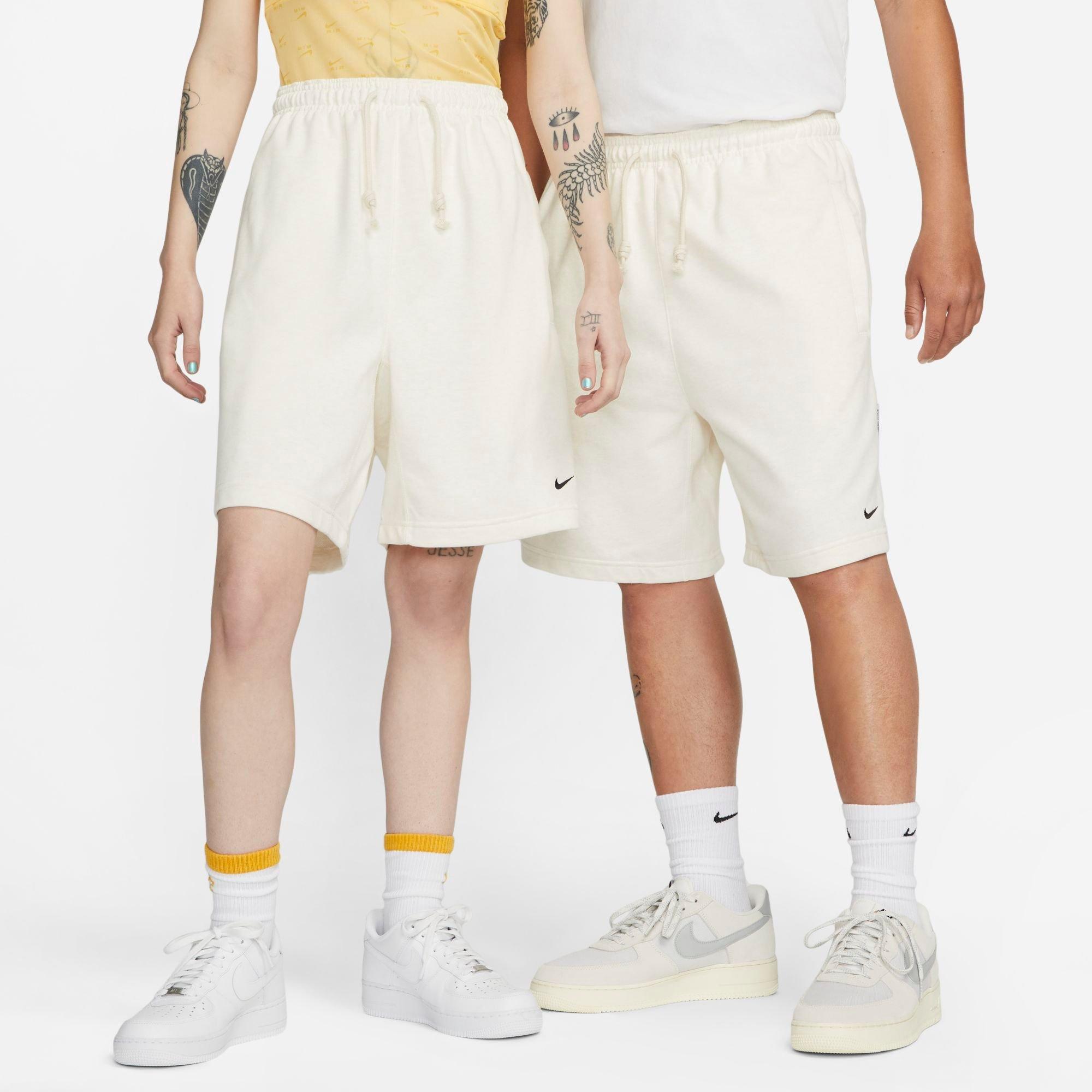 Nike Men's Dri-FIT Standard Issue French Terry Shorts in PHANTOM/HTR/(BLACK) Size: Large