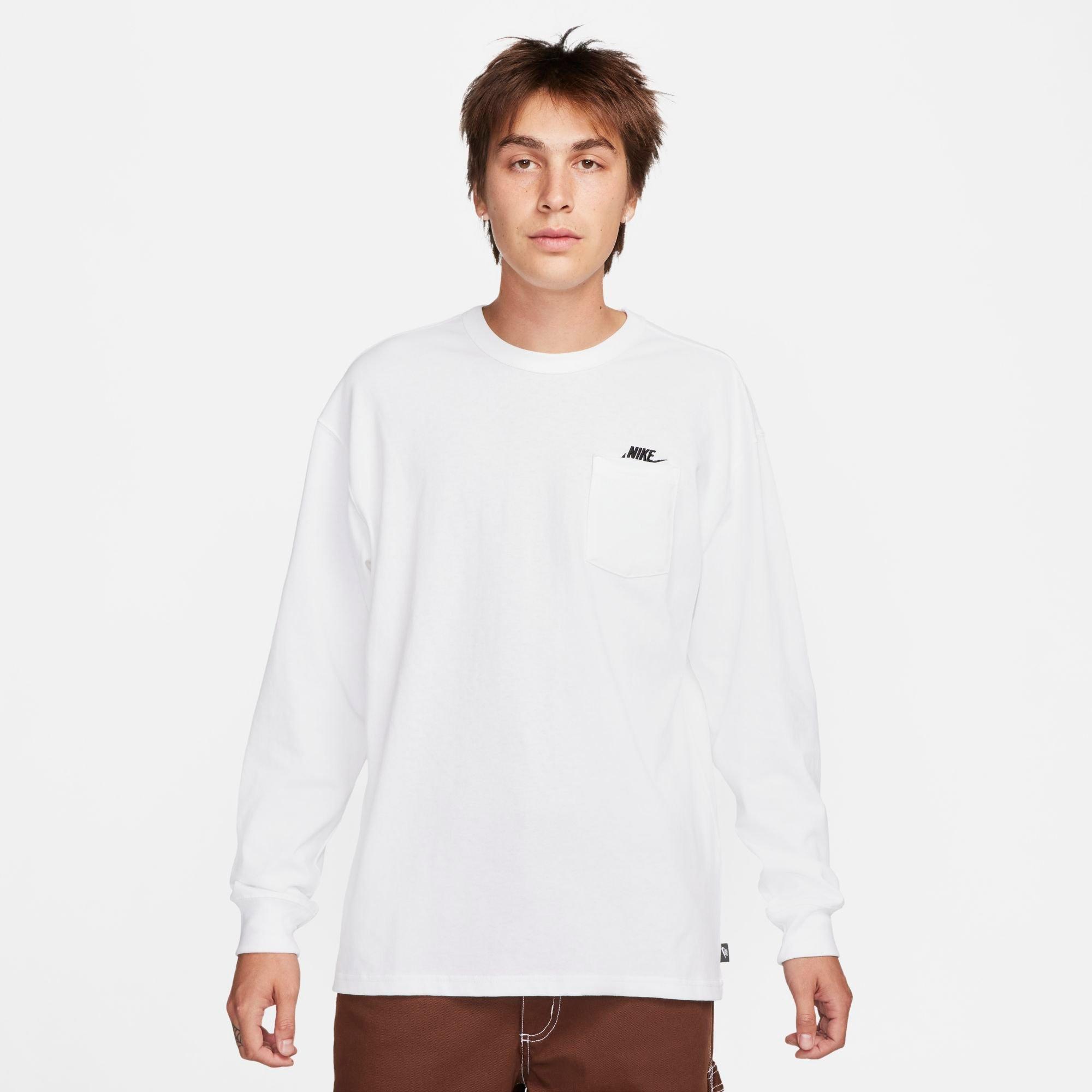 Men's Nike Sportswear Premium Essentials Long-Sleeve Pocket T-Shirt