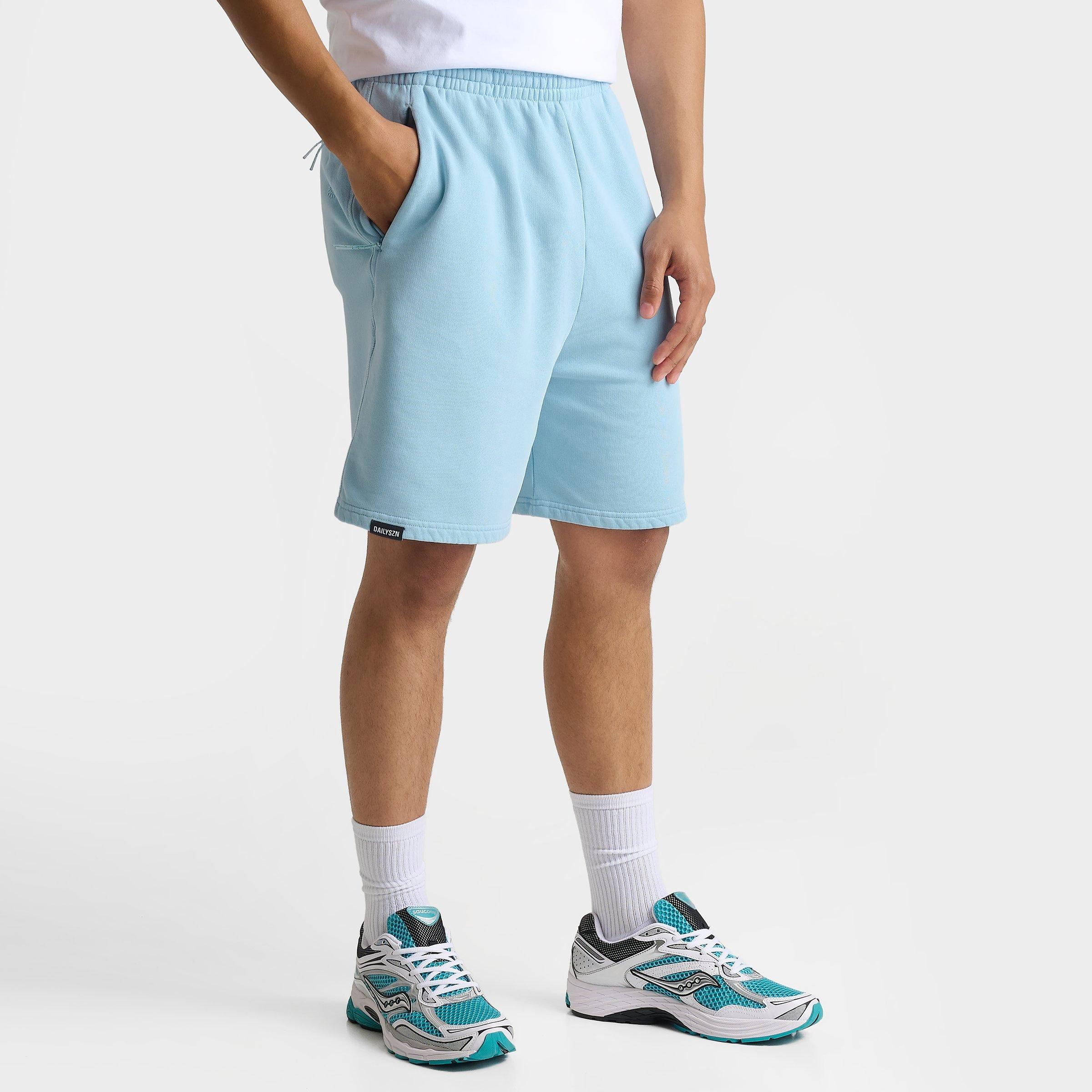 DAILYSZN Men's Parc Fleece Shorts in Stratosphere Size: Large