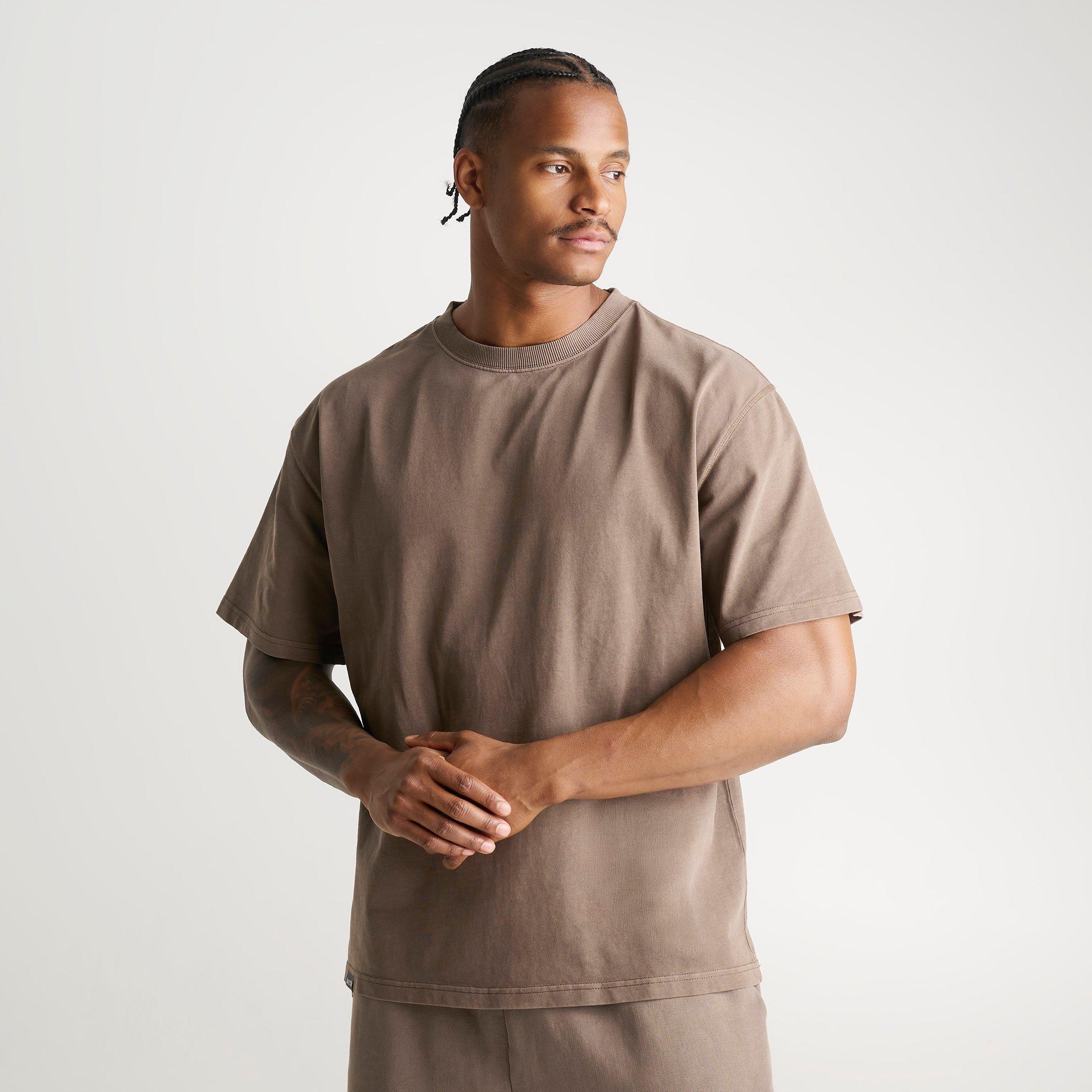 DAILYSZN Men's Hays T-Shirt in Portabella Size: Large