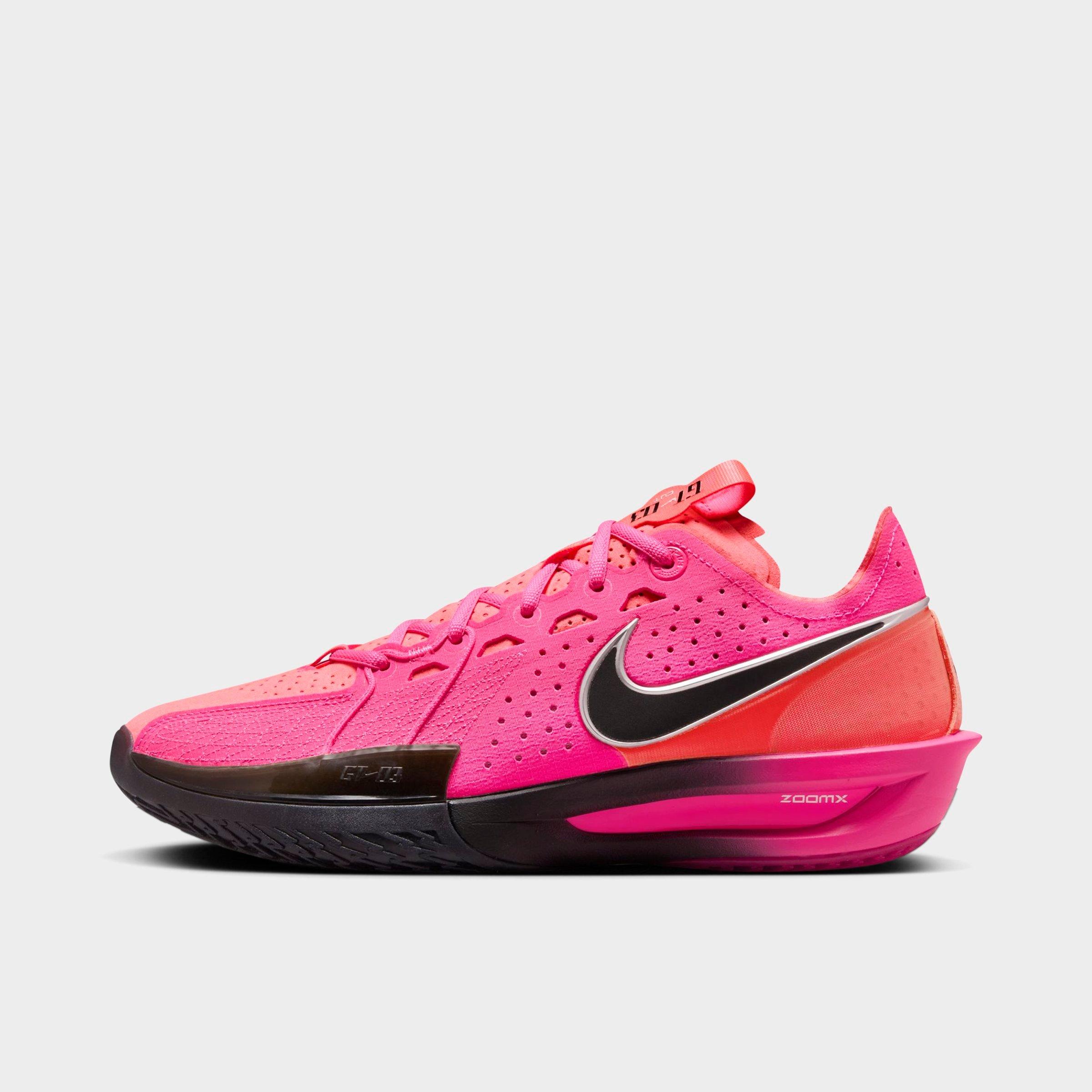 Nike Men's G. T. Cut 3 Basketball Shoes in Hyper Pink/Metallic Silver/Pink Foam Size: 9.0