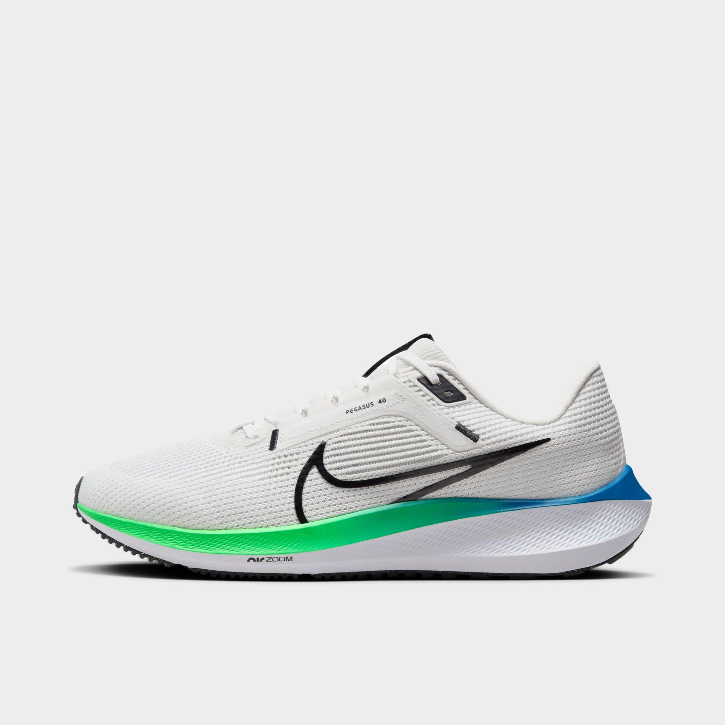 Nike Men's Air Zoom Pegasus 40 Running Shoes in PLATINUM TINT/BLACK- Size: 13.0