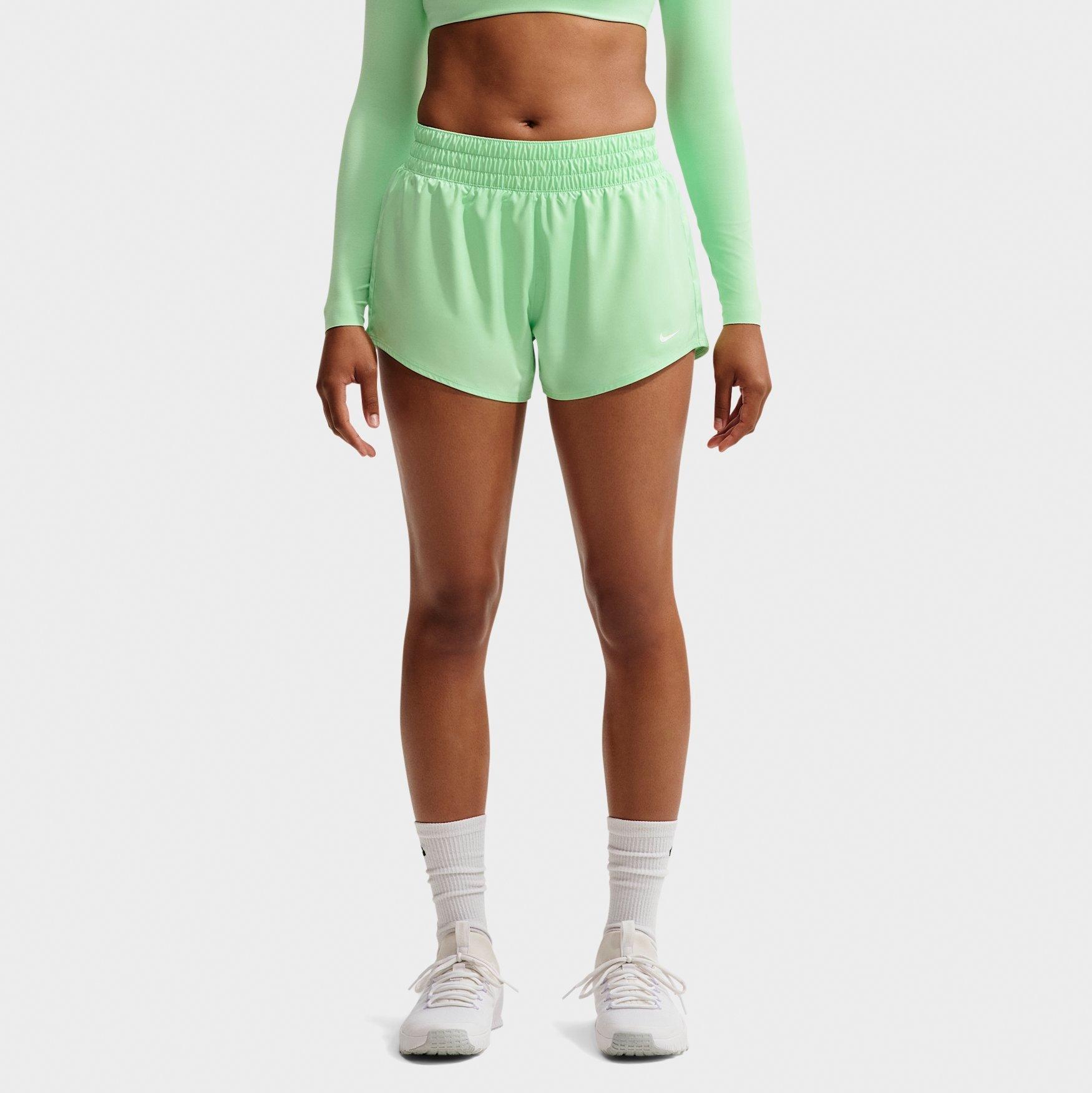 Nike Women's One Dri-FIT Mid-Rise 3" Brief-Lined Shorts