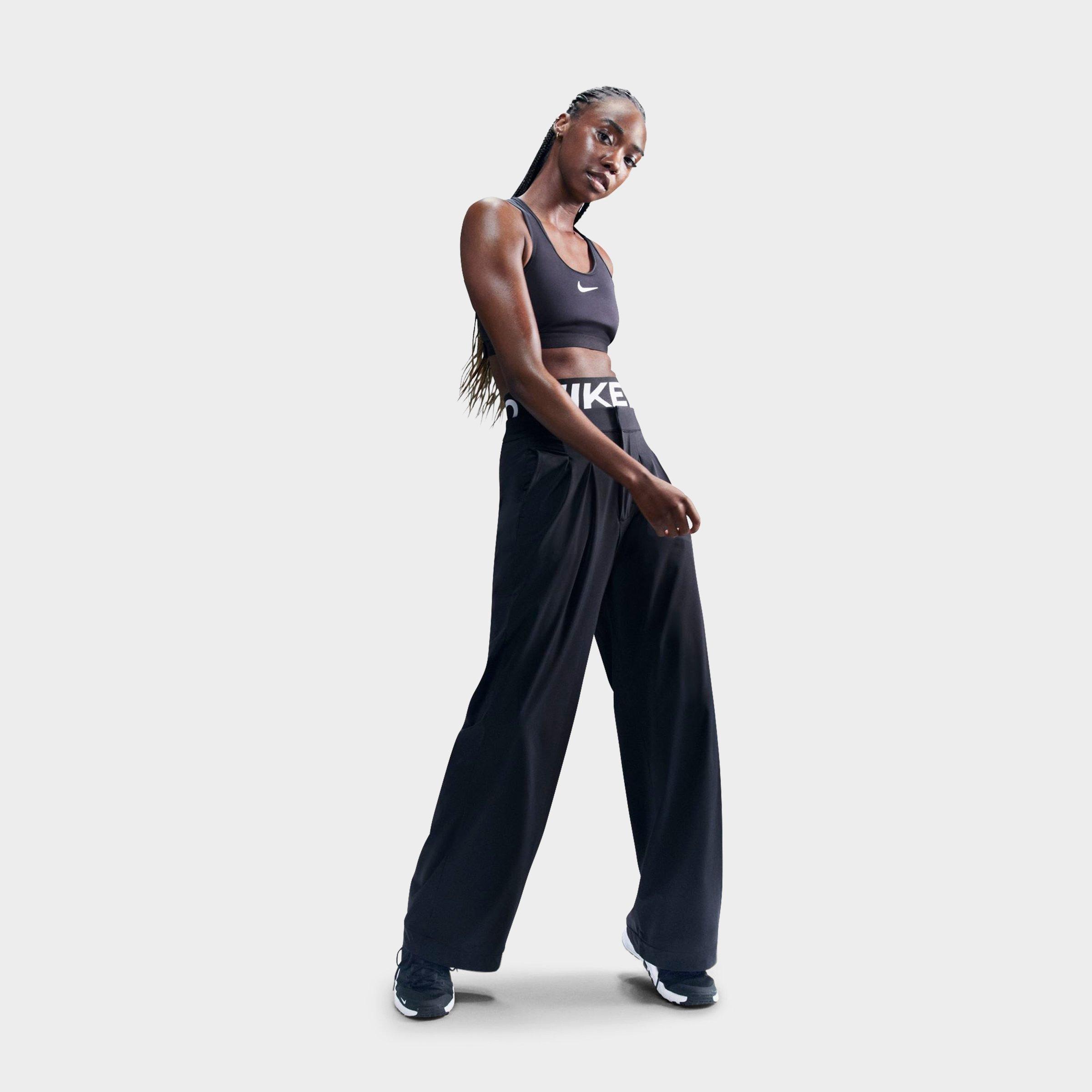 Nike Women's Swoosh High Support Sports Bra in BLACK/IRON GREY/WHIT Size: XS (A-C)