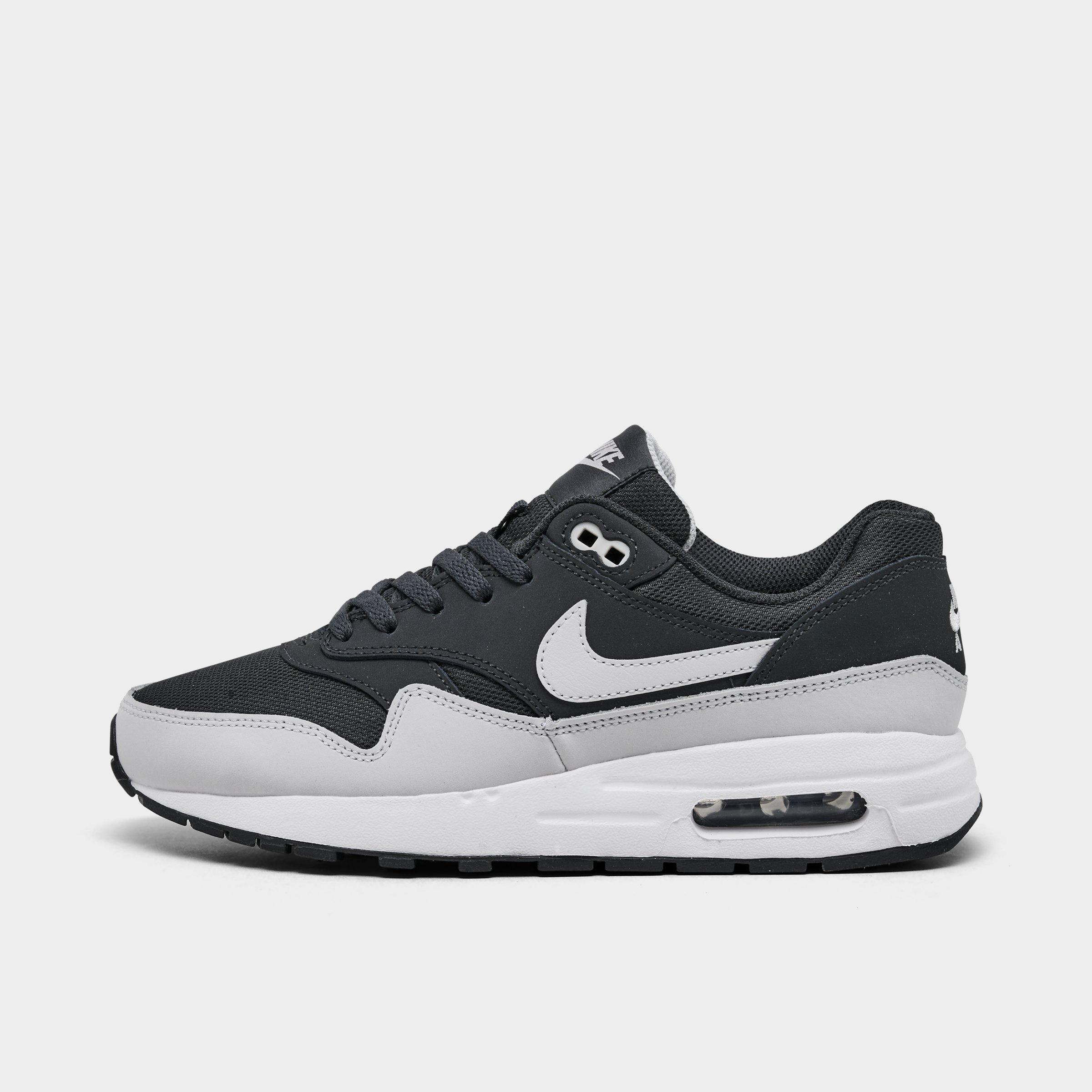 Nike Big Kids Air Max 1 Casual Shoes (1Y-7Y) in Off Noir/White/Black
