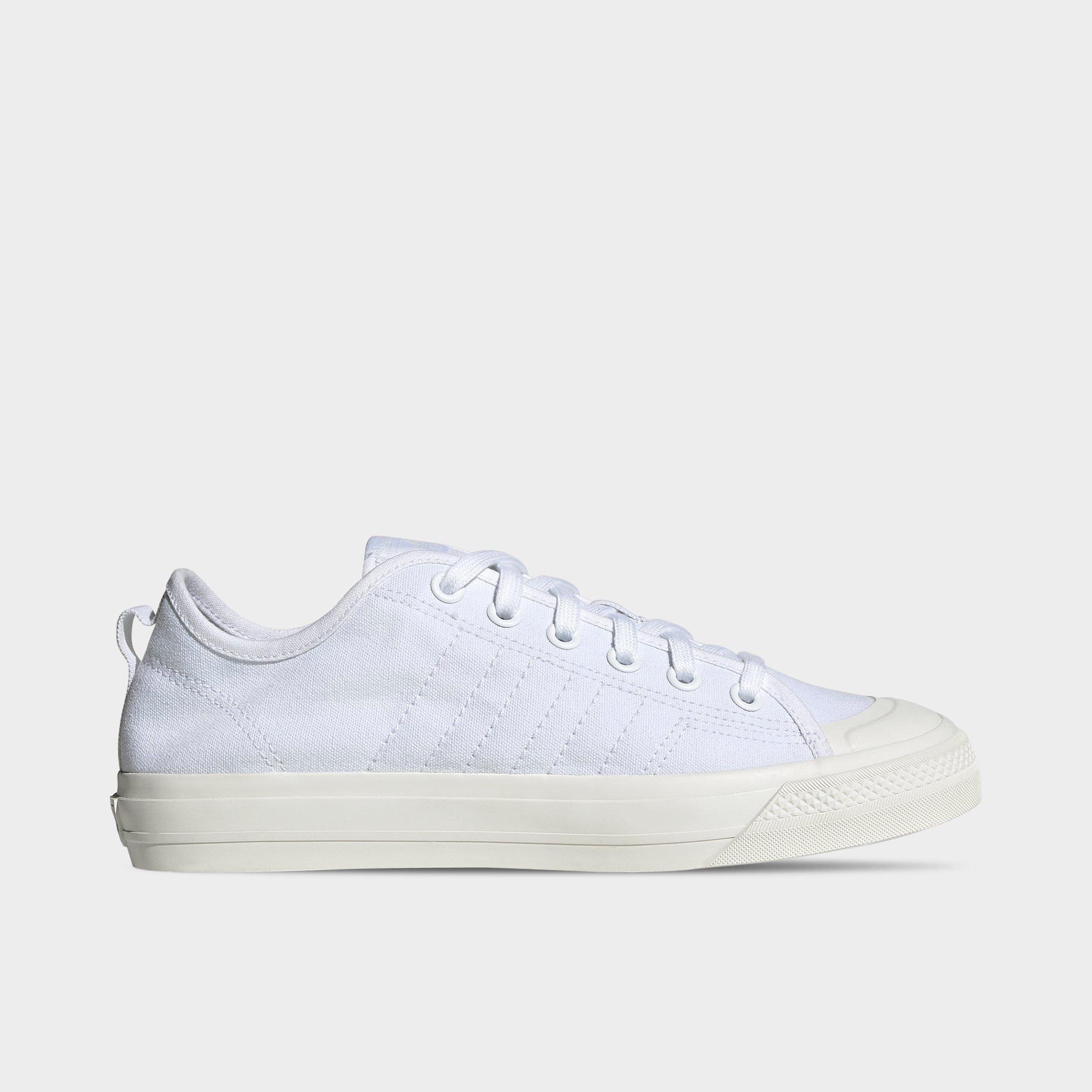 adidas Men's Originals Nizza RF Casual Shoes in White/Off White Size: 12.0