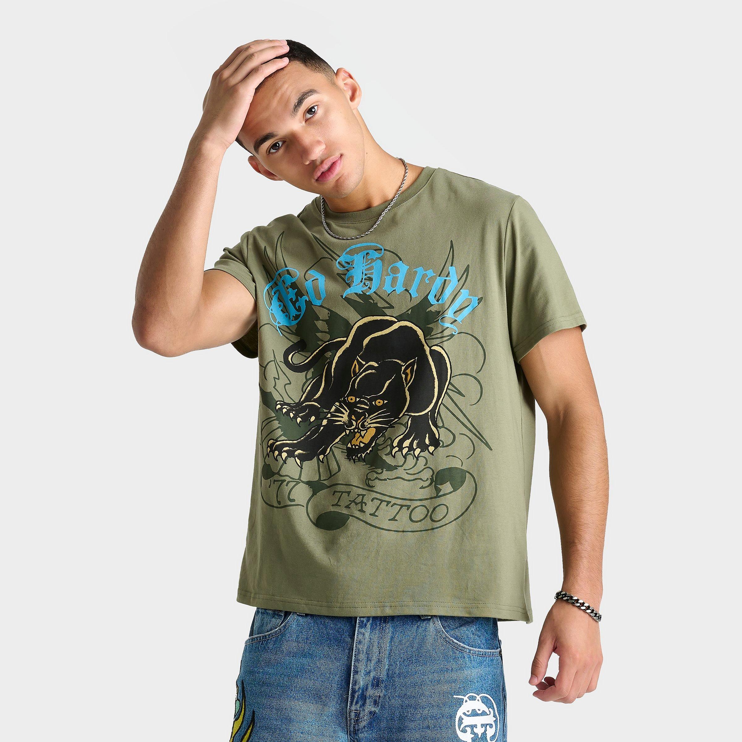 Men's Ed Hardy Crouching Panther Graphic T-Shirt