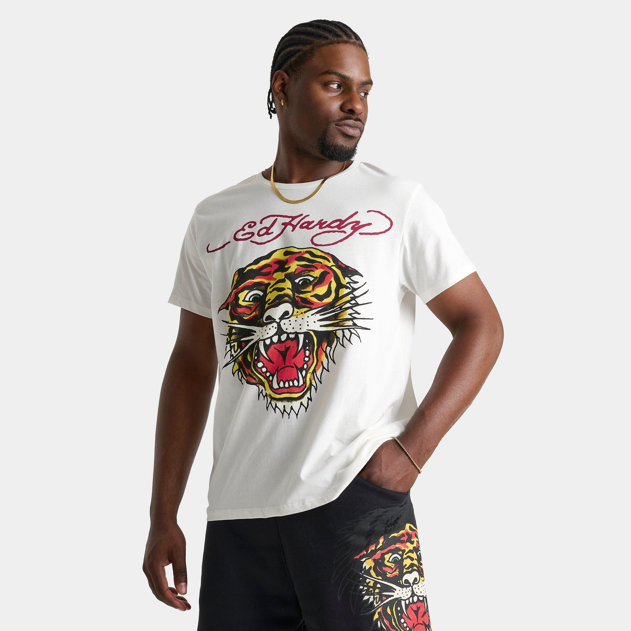 Men's Ed Hardy Retro Tiger T-Shirt