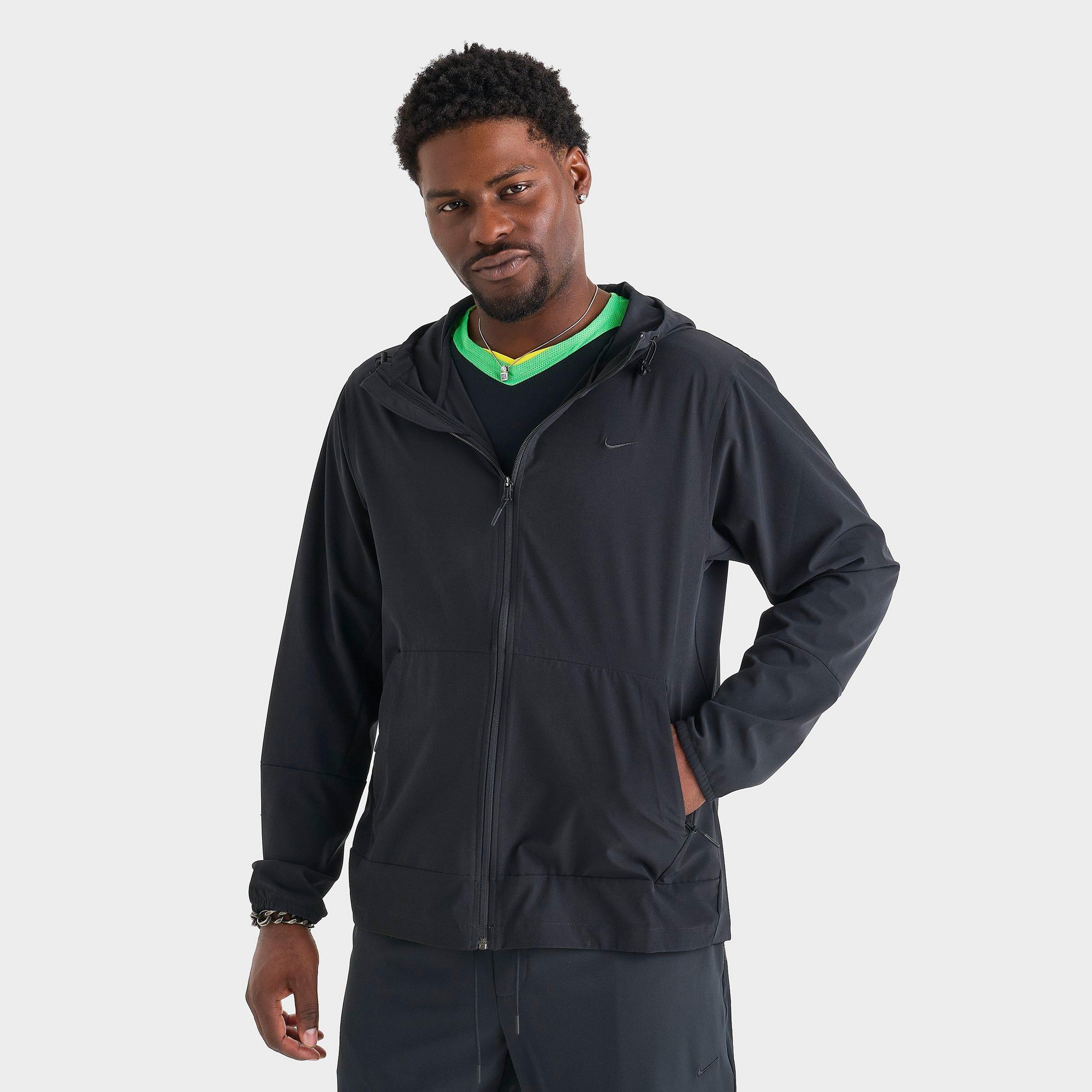Nike Men's Repel Unlimited Water-Repellent Hooded Versatile Jacket in Black Size: Small